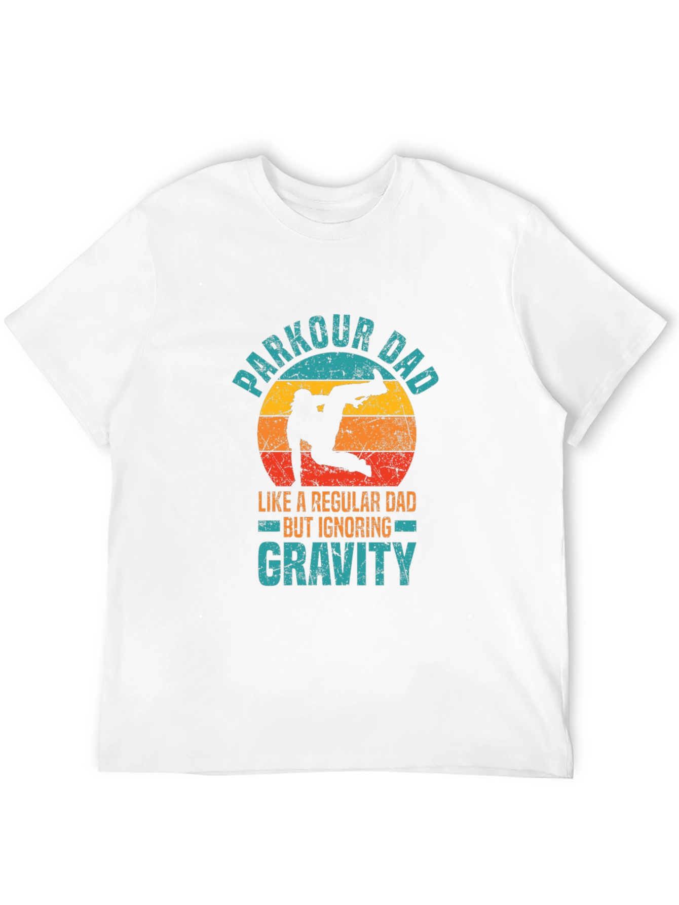 Parkour Dad T-Shirt - Gravity Defying Style