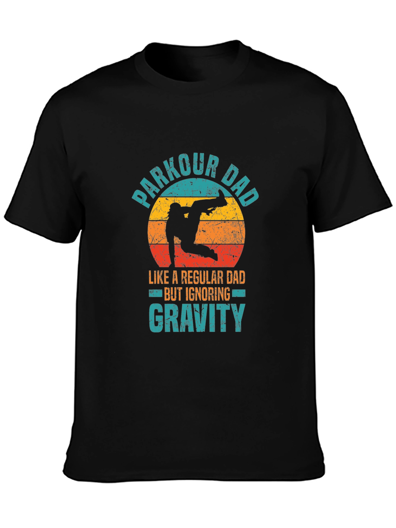 Parkour Dad T-Shirt - Gravity Defying Style