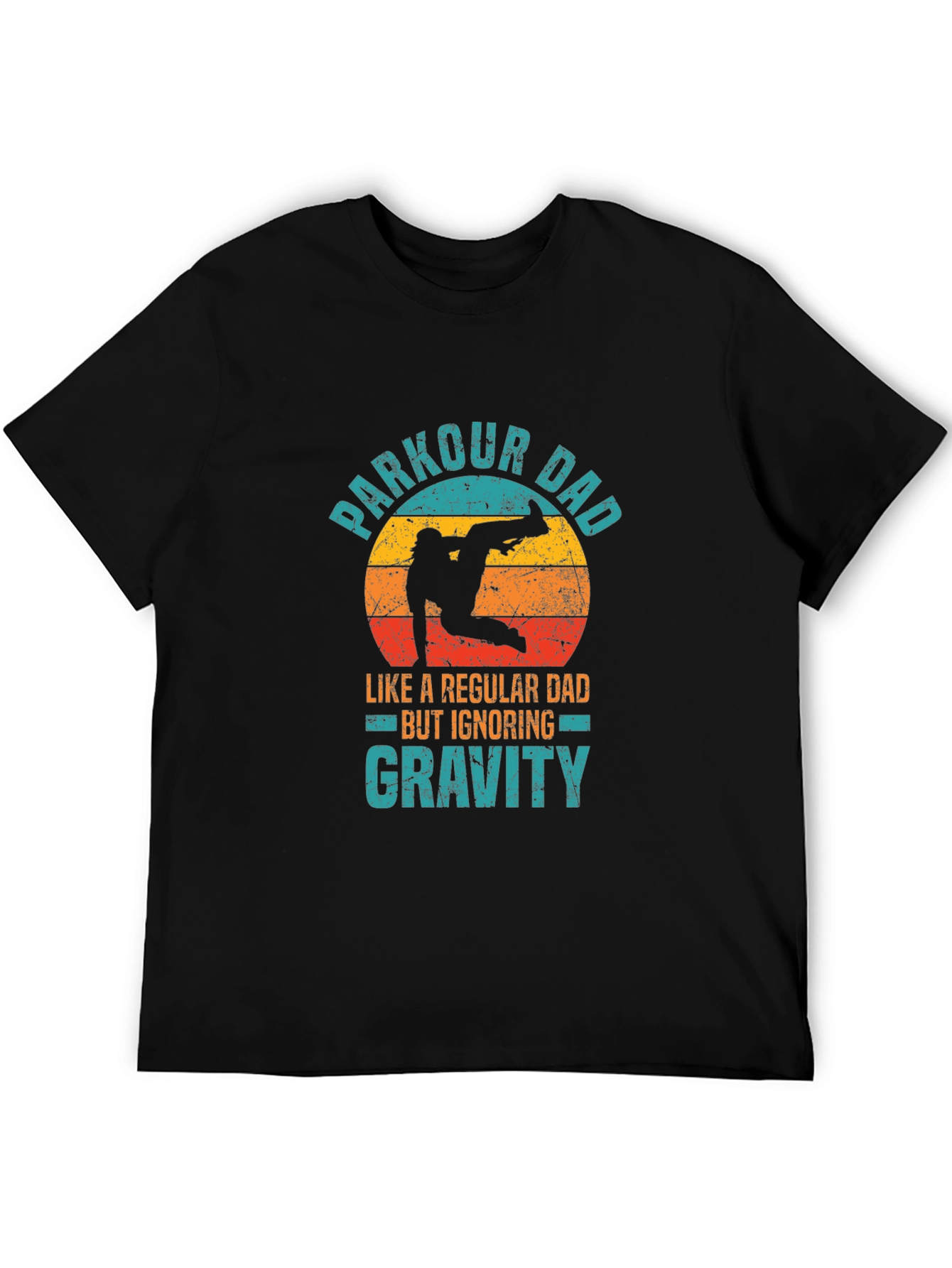 Parkour Dad T-Shirt - Gravity Defying Style