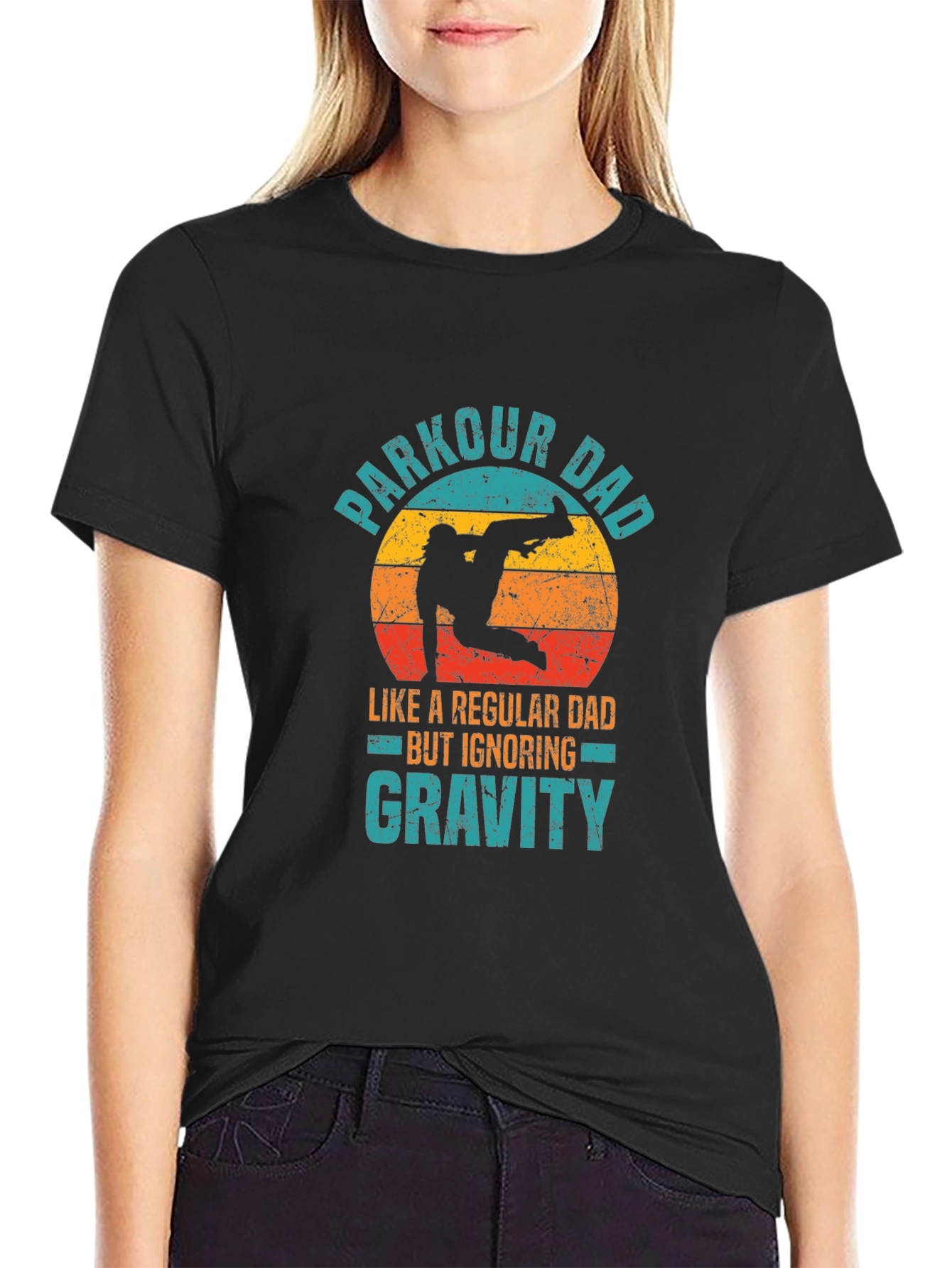 Parkour Dad T-Shirt - Gravity Defying Style