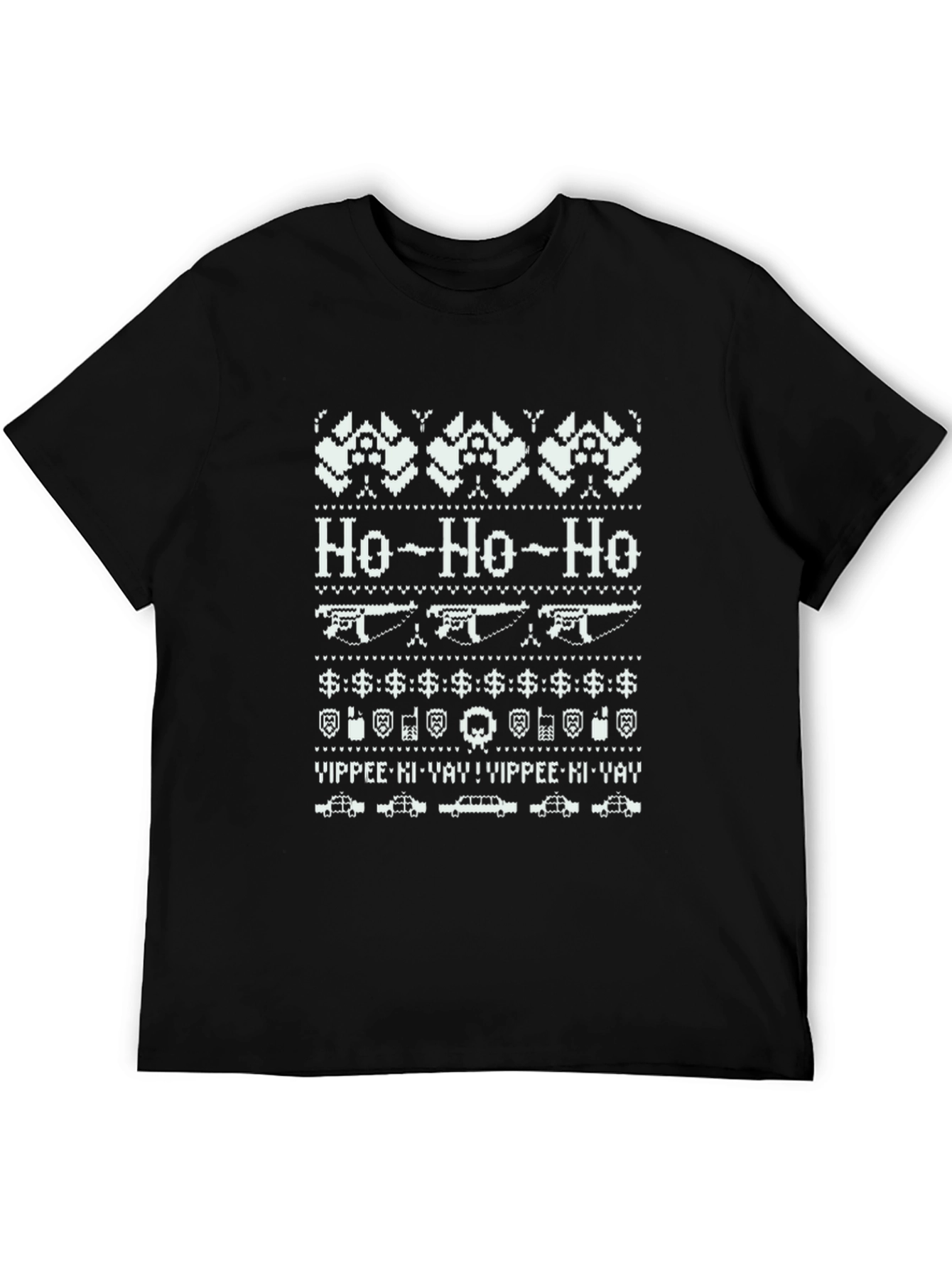 Die Hard Christmas Sweater T-Shirt - Yippee Ki Yay