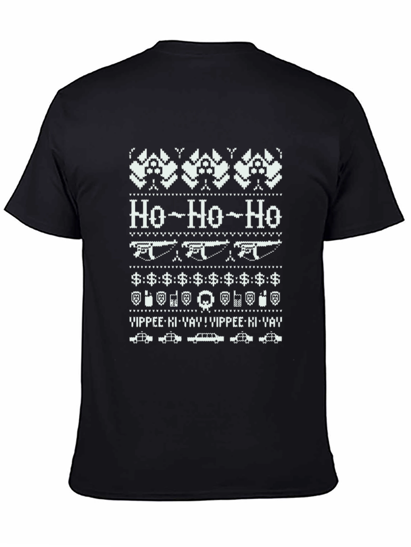 Die Hard Christmas Sweater T-Shirt - Yippee Ki Yay