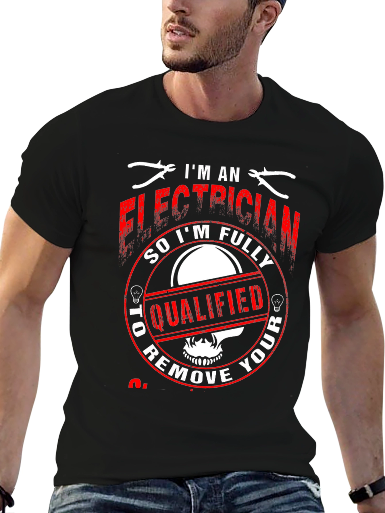 Electrician Humor Graphic Tee