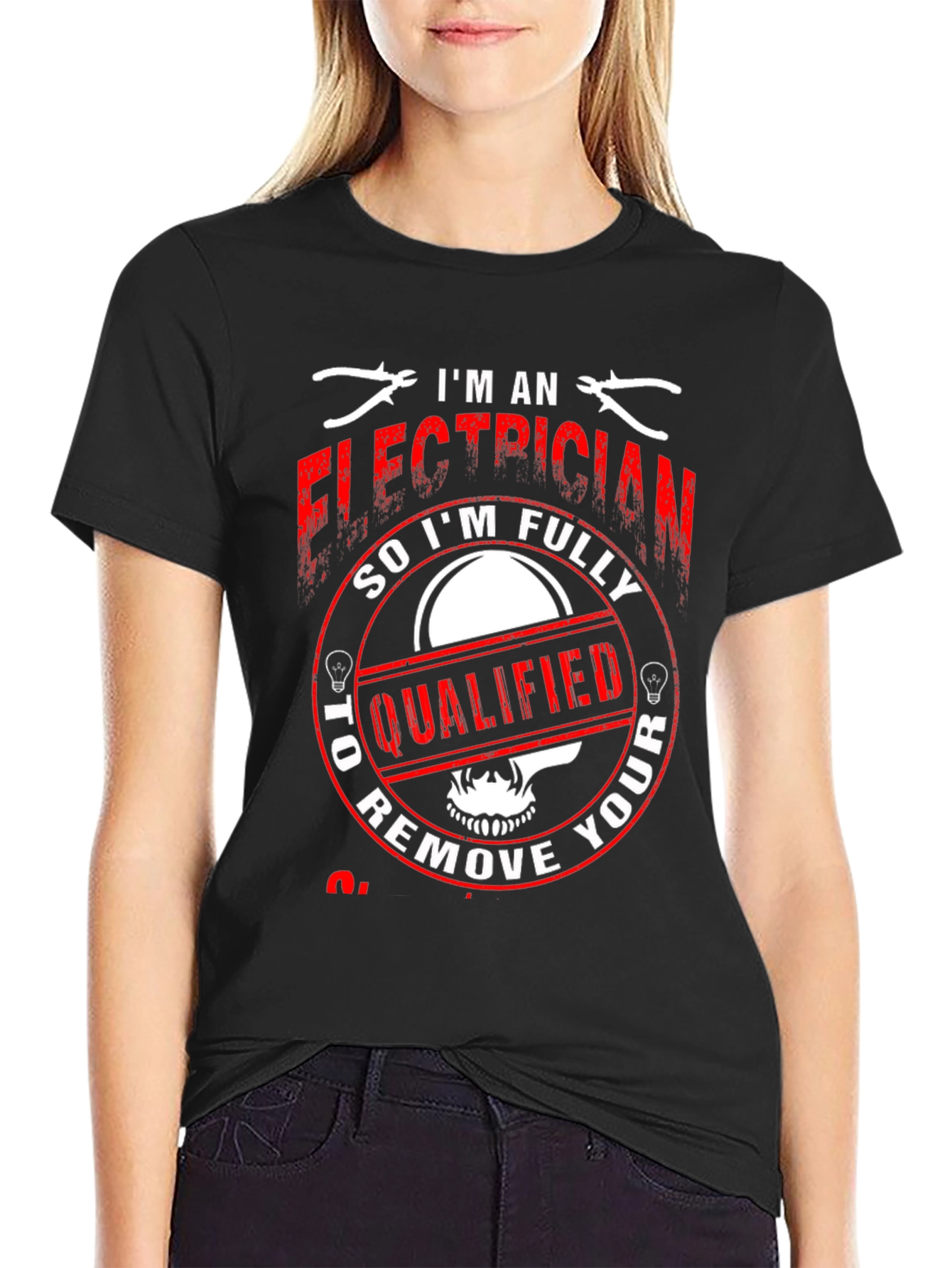 Electrician Humor Graphic Tee