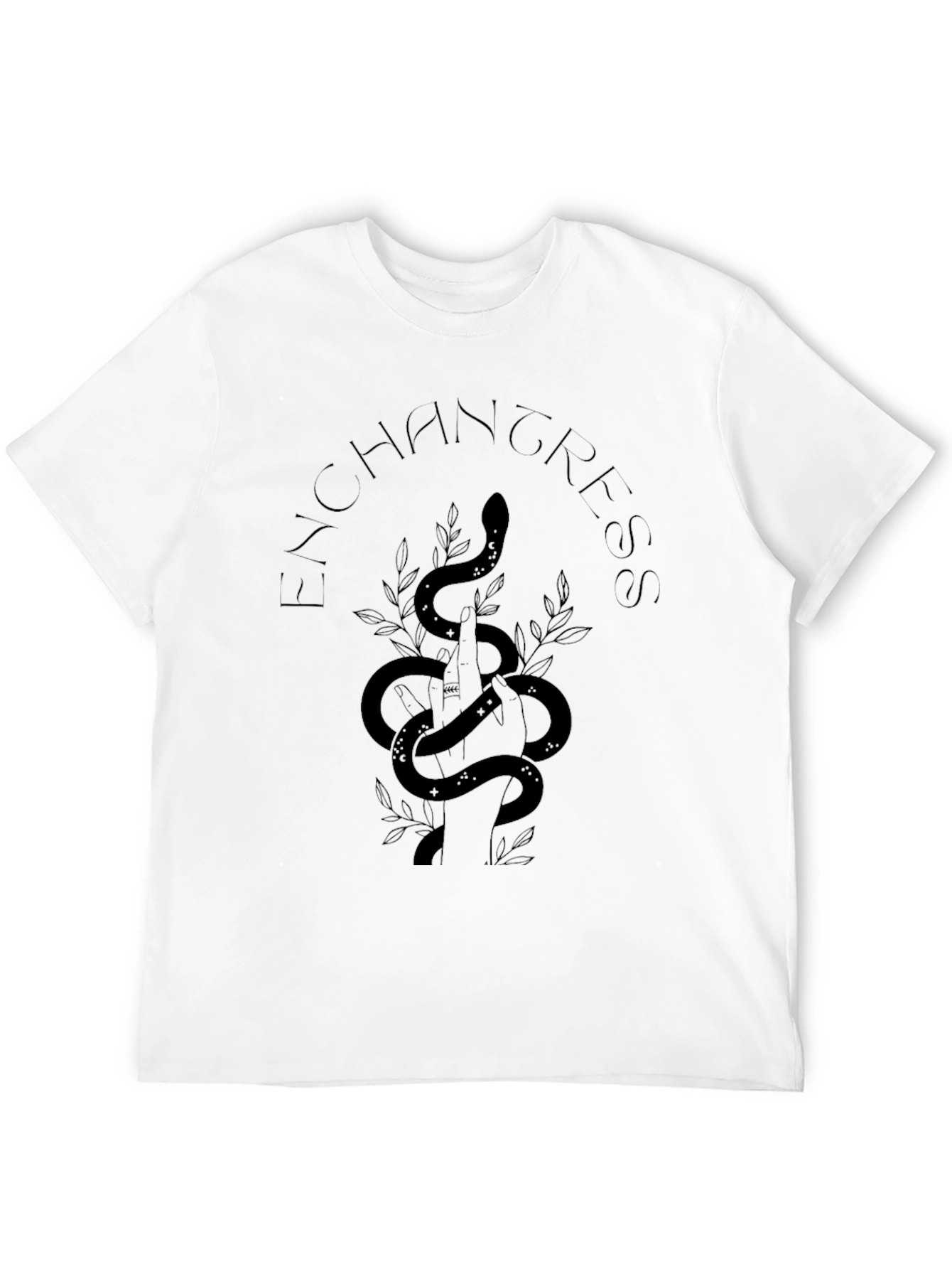 Enchantress Snake Graphic Black T-Shirt