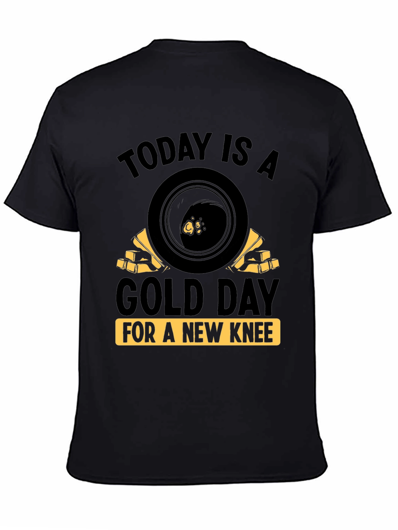 Gold Day New Knee Graphic Tee