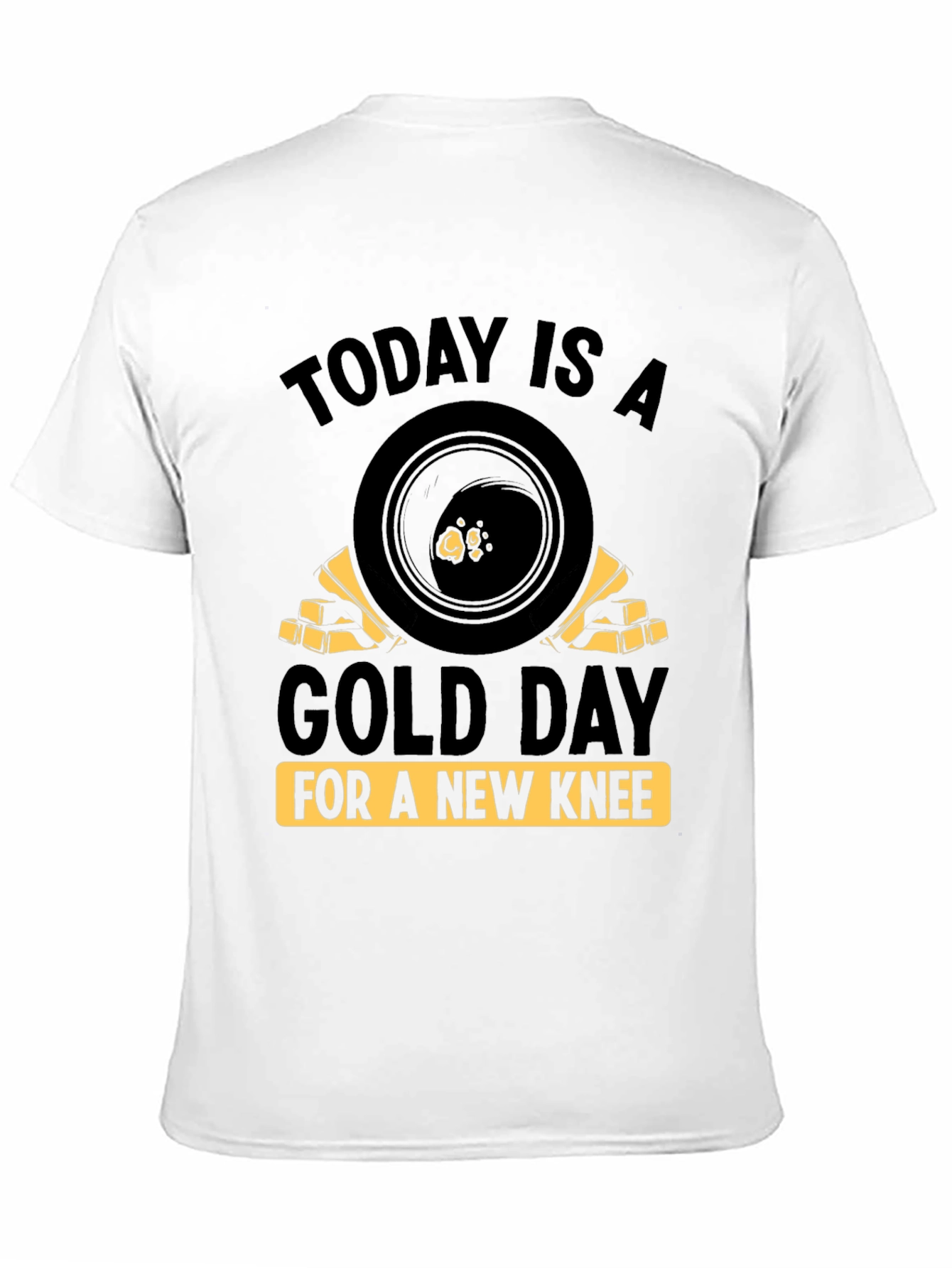 Gold Day New Knee Graphic Tee