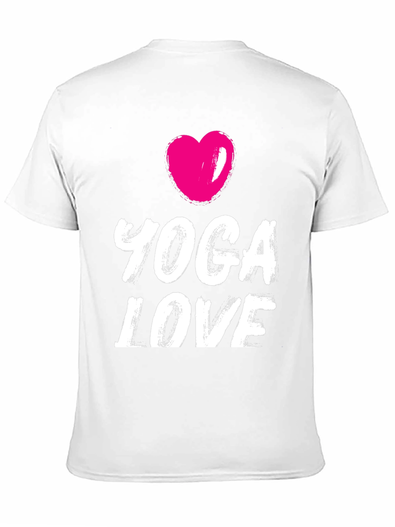 Yoga Love Graphic Tee - Black