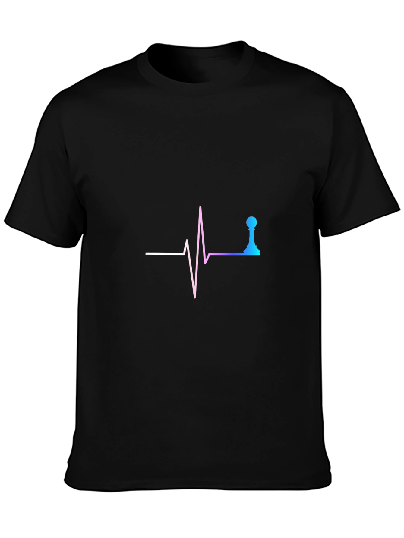 Chess Heartbeat T-Shirt - Play with Passion