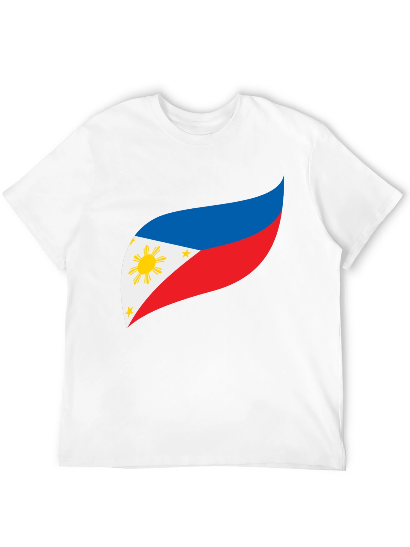 Philippines Flag Graphic Tee - Black