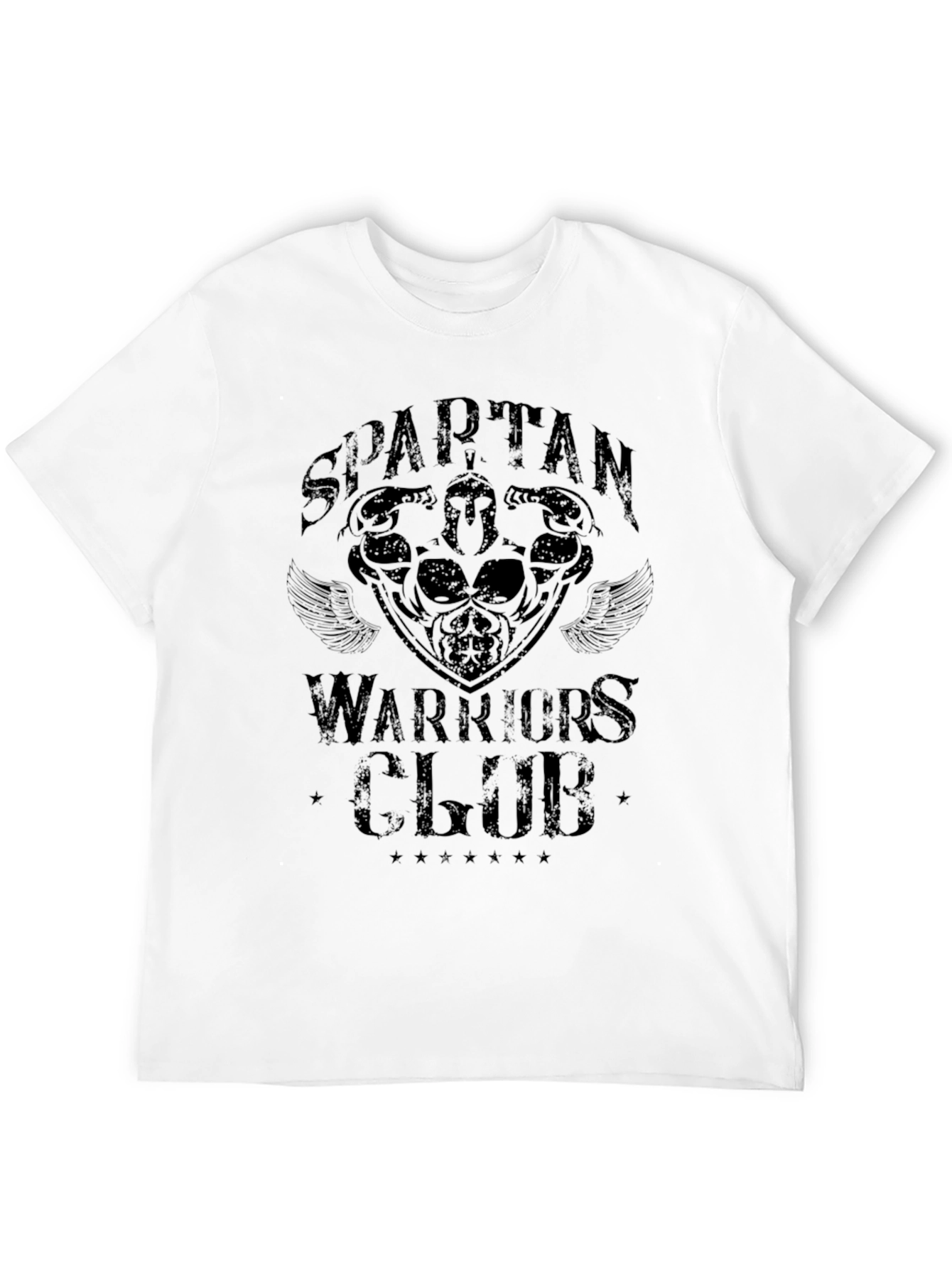 Spartan Warriors Club Black T-Shirt
