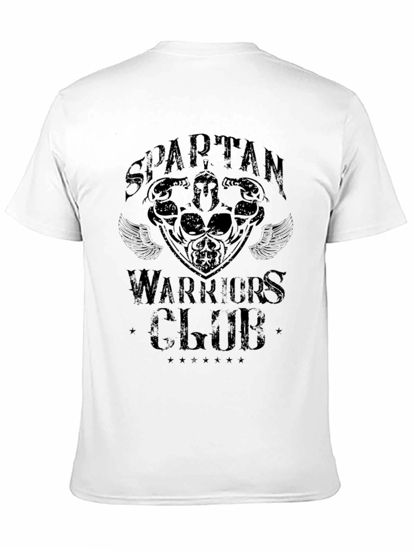 Spartan Warriors Club Black T-Shirt