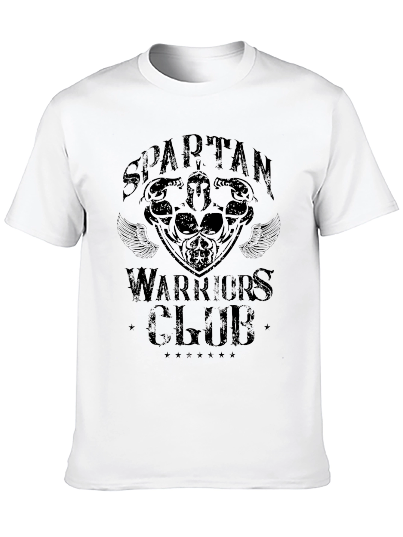 Spartan Warriors Club Black T-Shirt