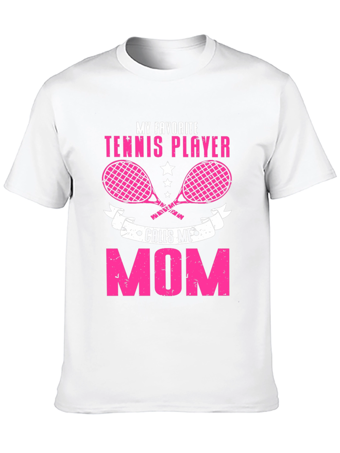 Tennis Mom T-Shirt - My Favorite Tennis Player
