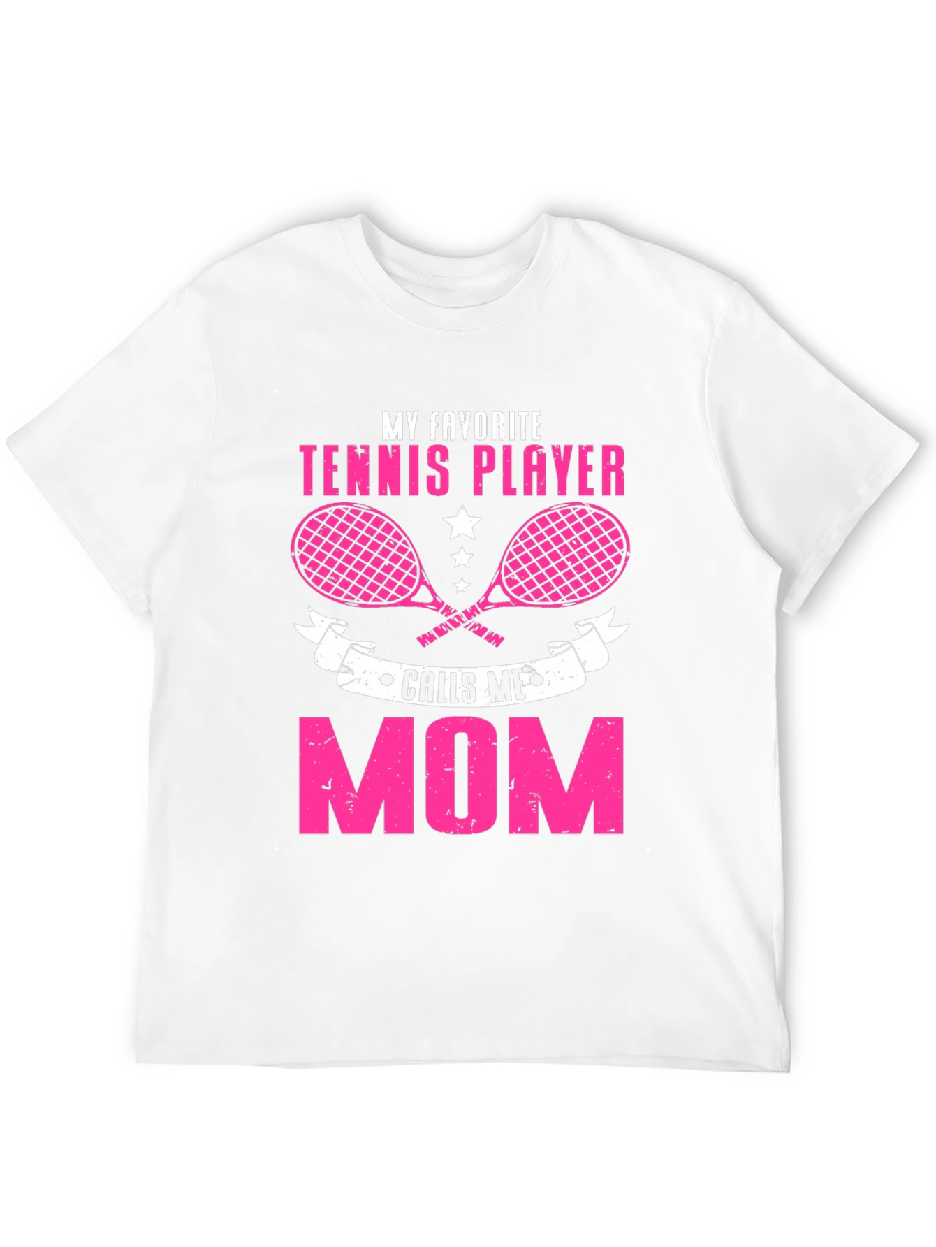 Tennis Mom T-Shirt - My Favorite Tennis Player