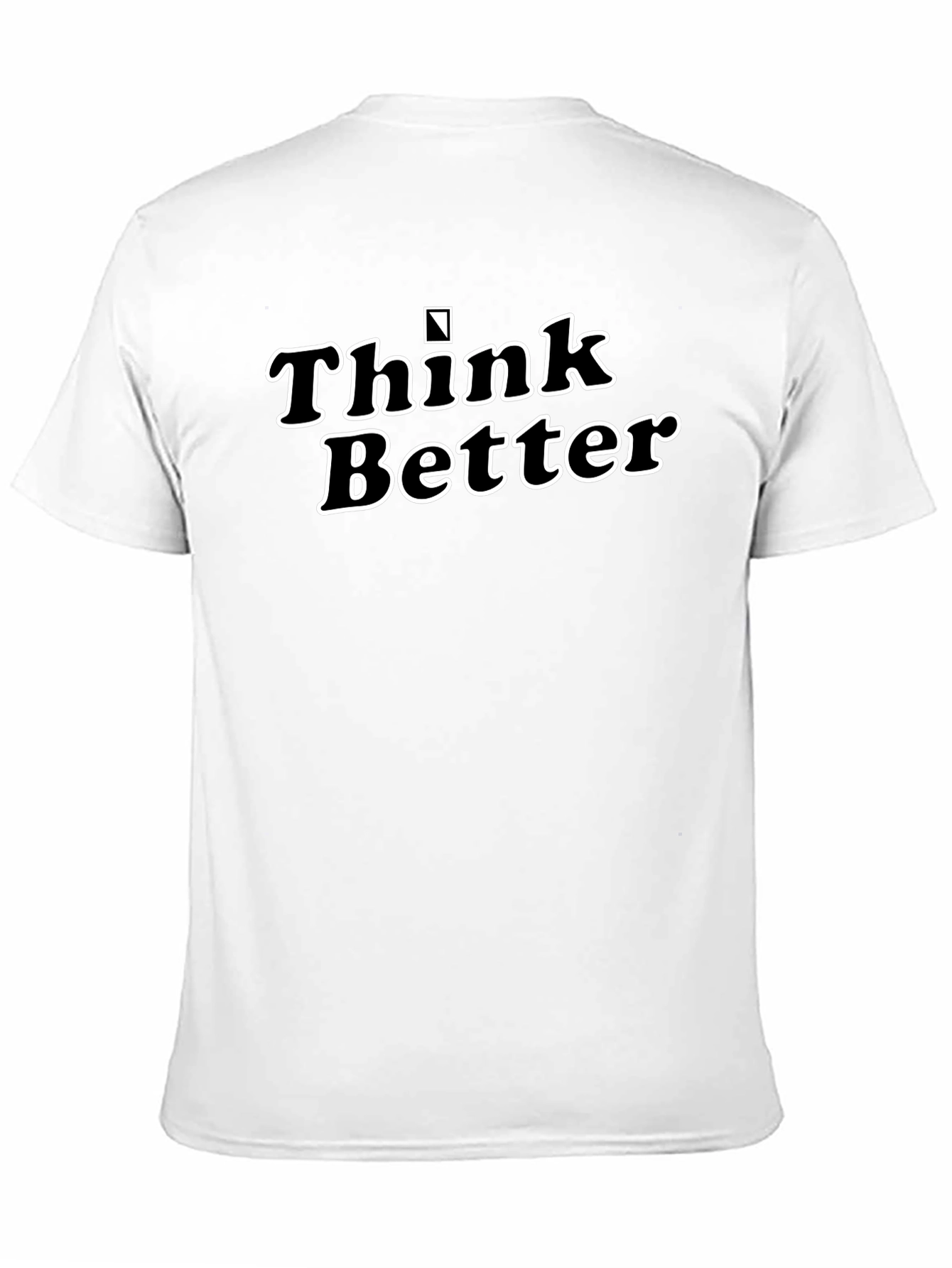 Think Better Black Graphic Tee