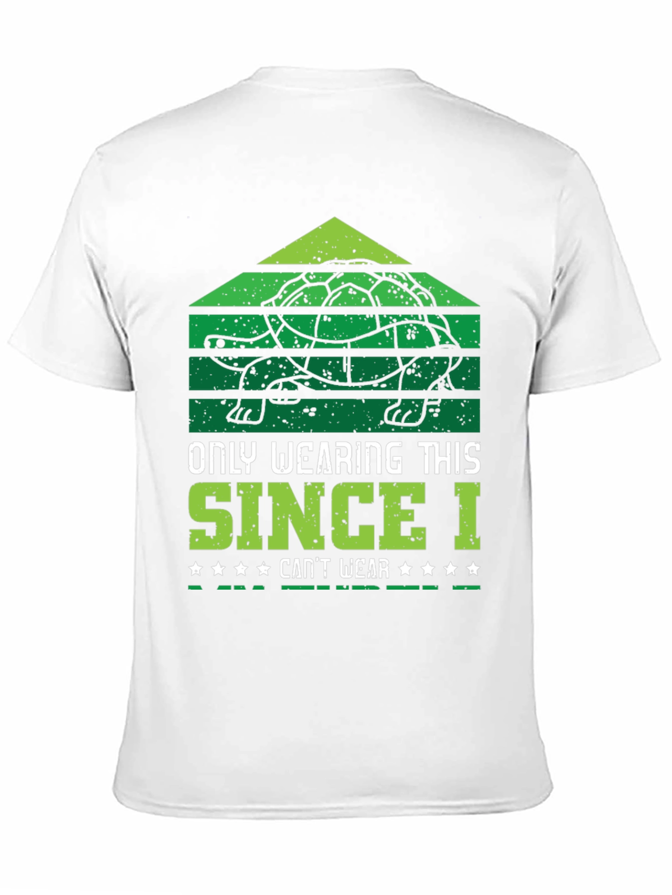 Turtle T-Shirt: Only Wearing This Since I Cant Wear...