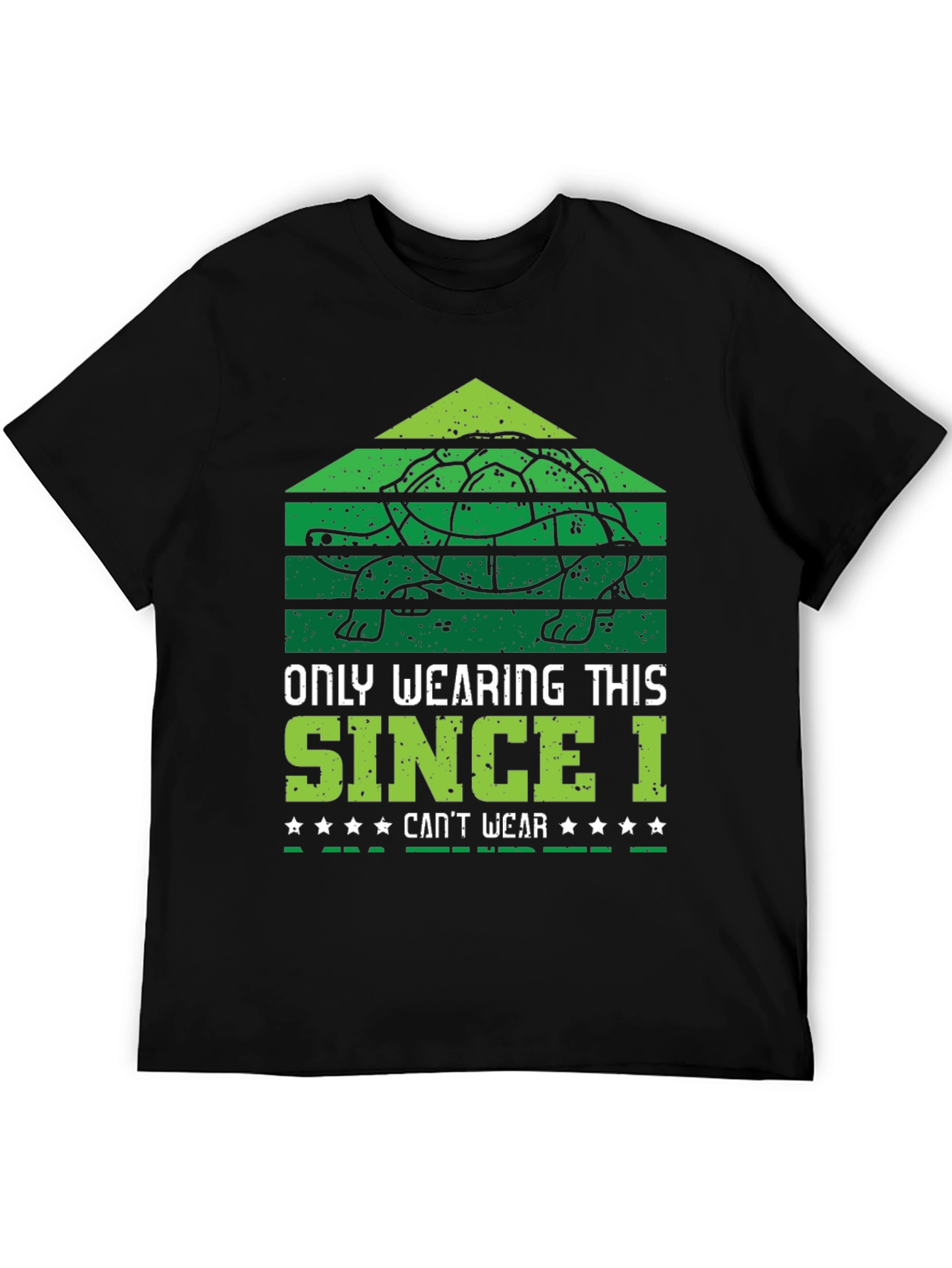 Turtle T-Shirt: Only Wearing This Since I Cant Wear...