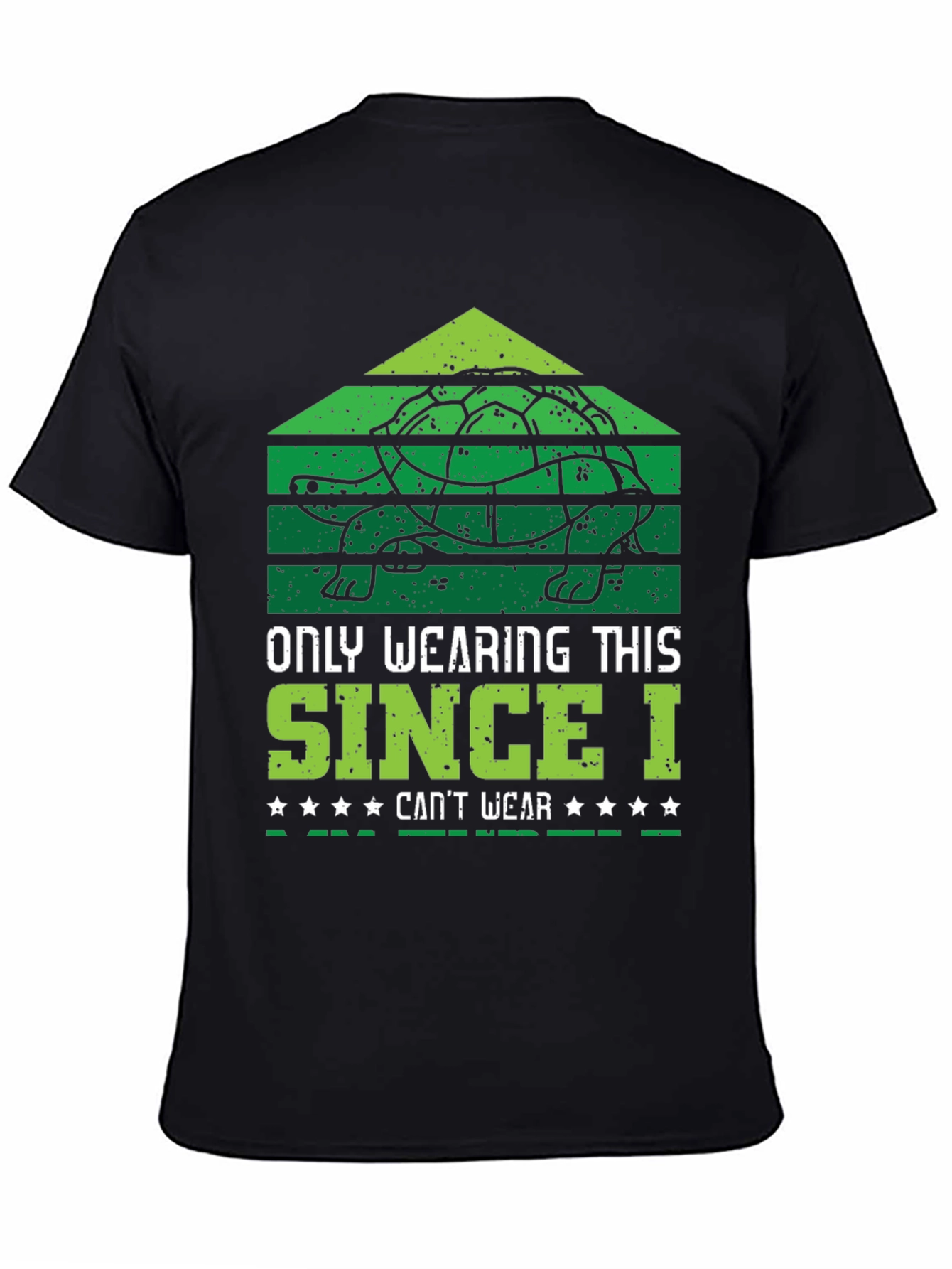 Turtle T-Shirt: Only Wearing This Since I Cant Wear...