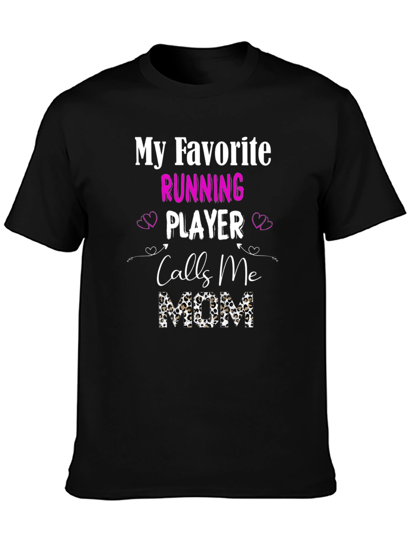 Running Player Mom T-Shirt - Sports Fan Apparel