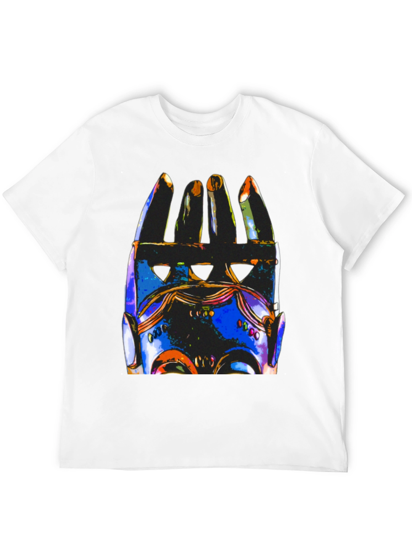 Abstract Hand Art T-Shirt - Unique Graphic Tee