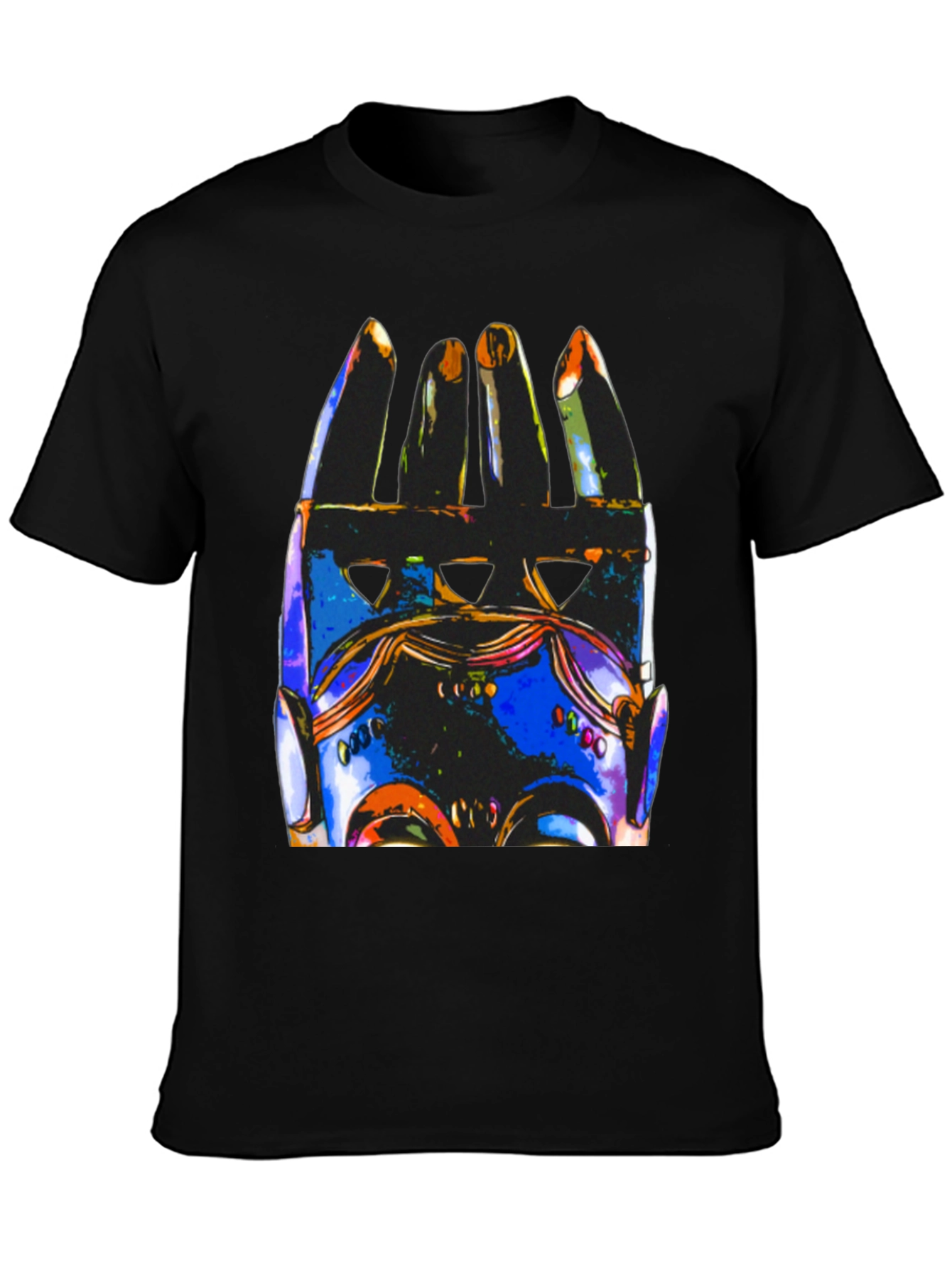 Abstract Hand Art T-Shirt - Unique Graphic Tee