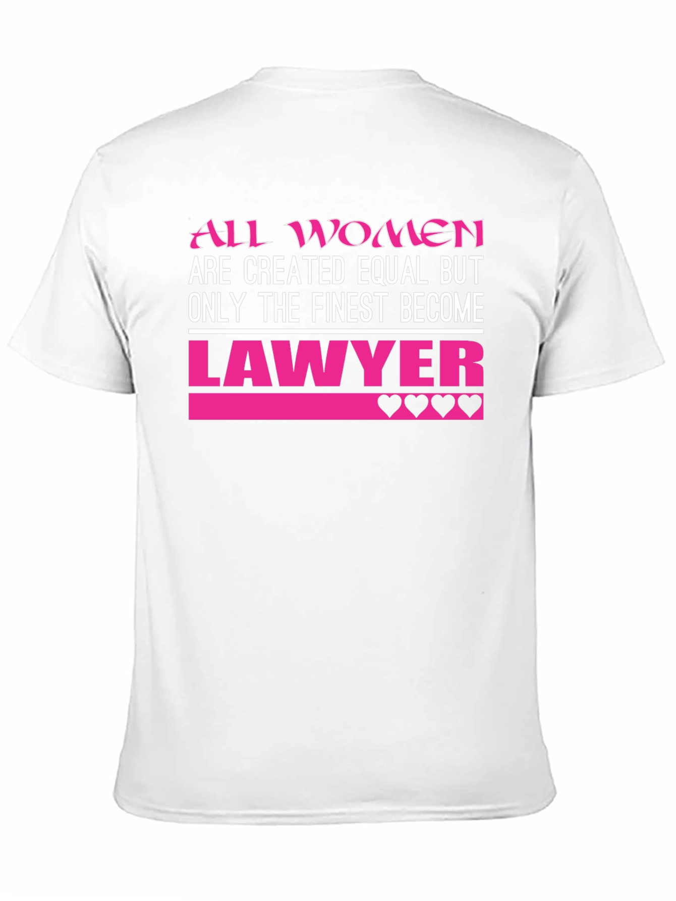 All Women Lawyer T-Shirt - Empowered Attorney Gift