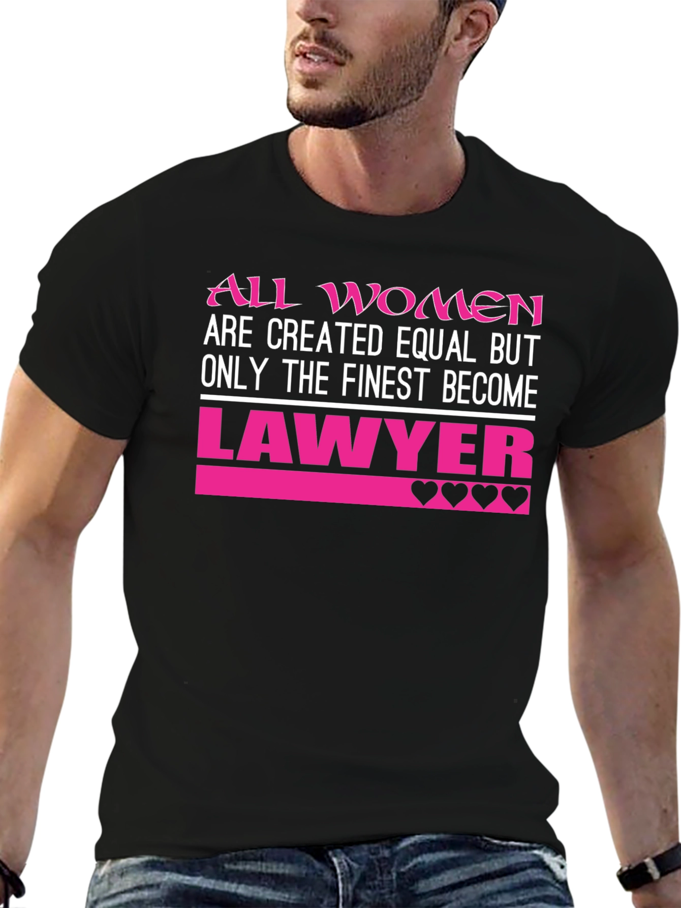 All Women Lawyer T-Shirt - Empowered Attorney Gift