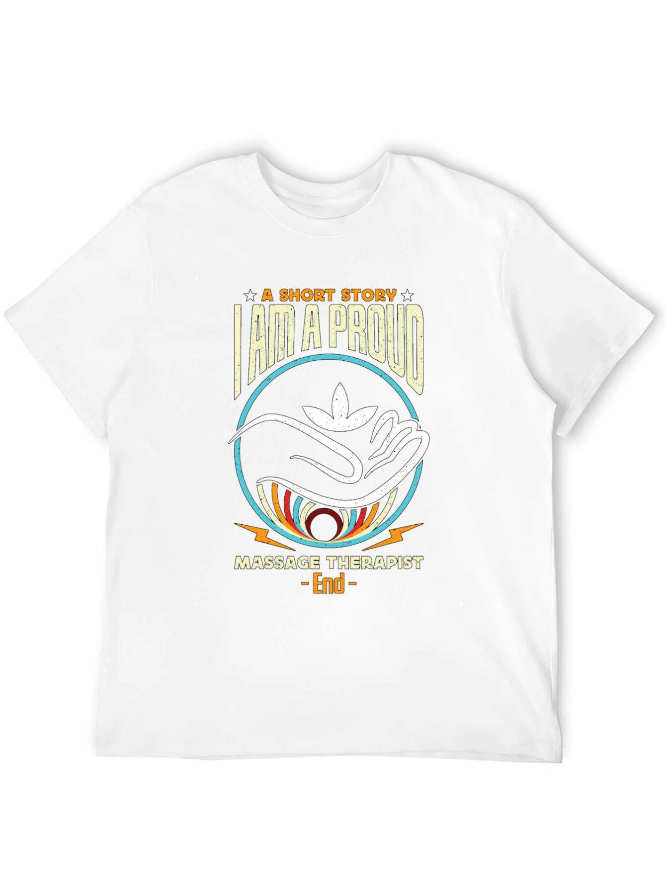 Proud Massage Therapist Graphic T-Shirt