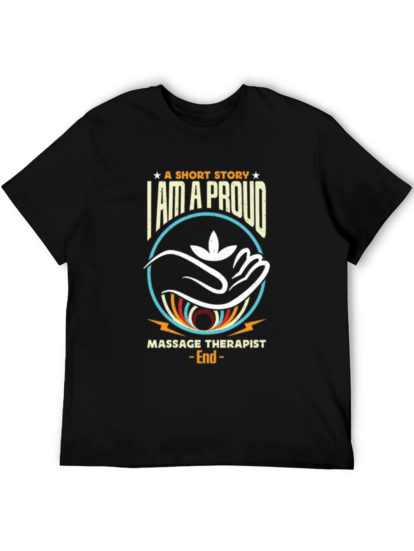 Proud Massage Therapist Graphic T-Shirt