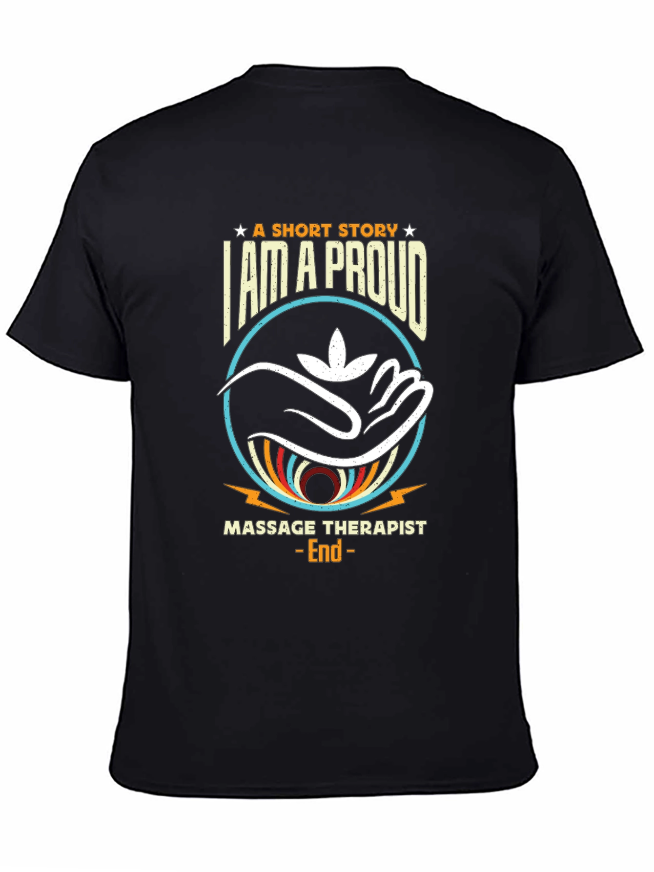 Proud Massage Therapist Graphic T-Shirt