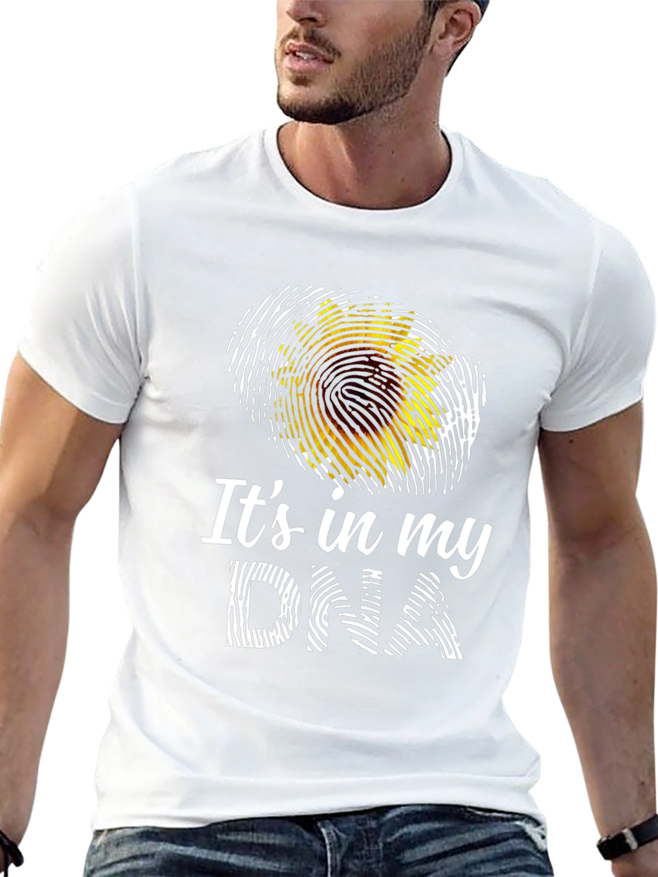 Sunflower DNA Graphic Tee - Unique Design!