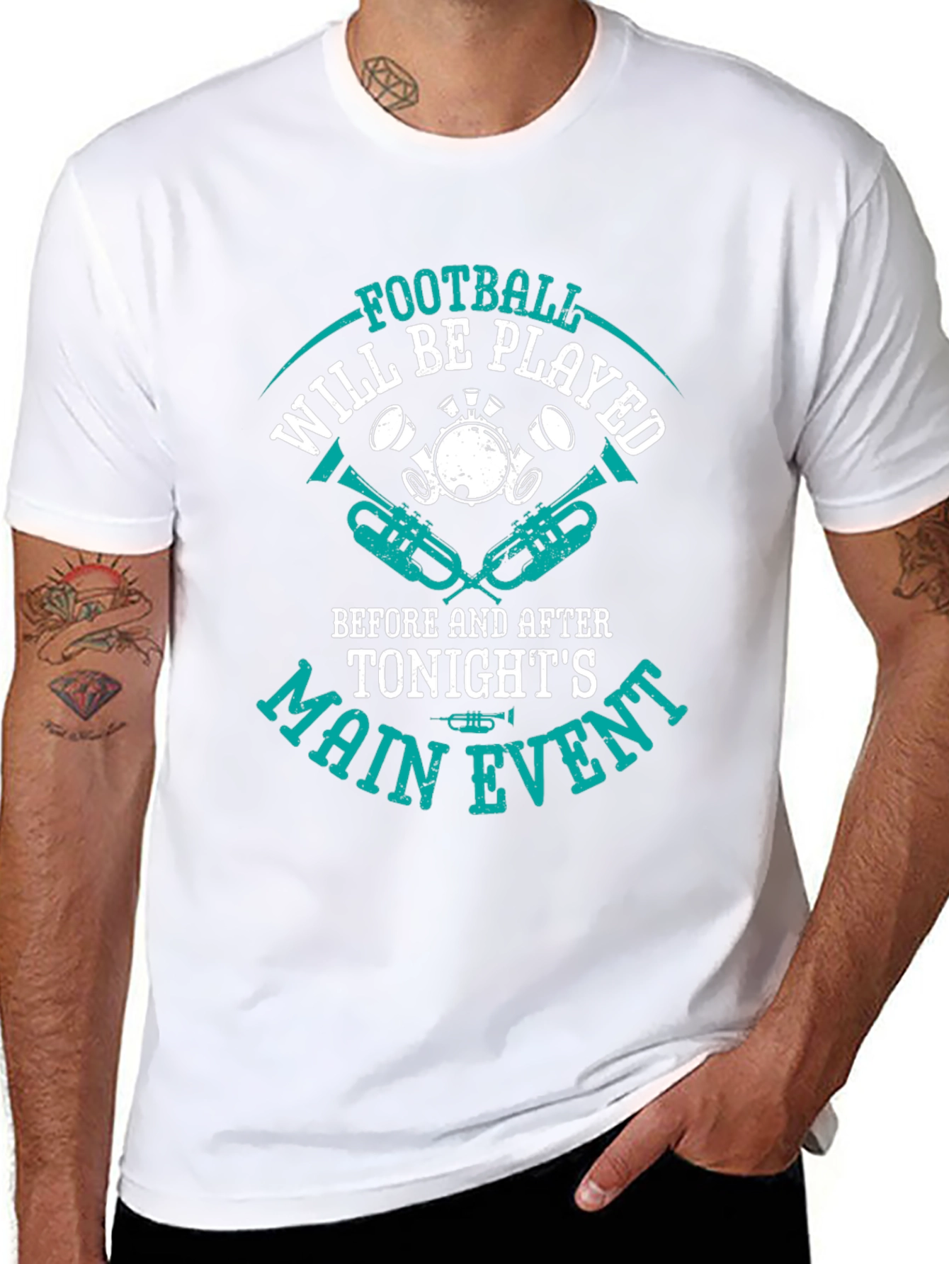 Football Marching Band T-Shirt