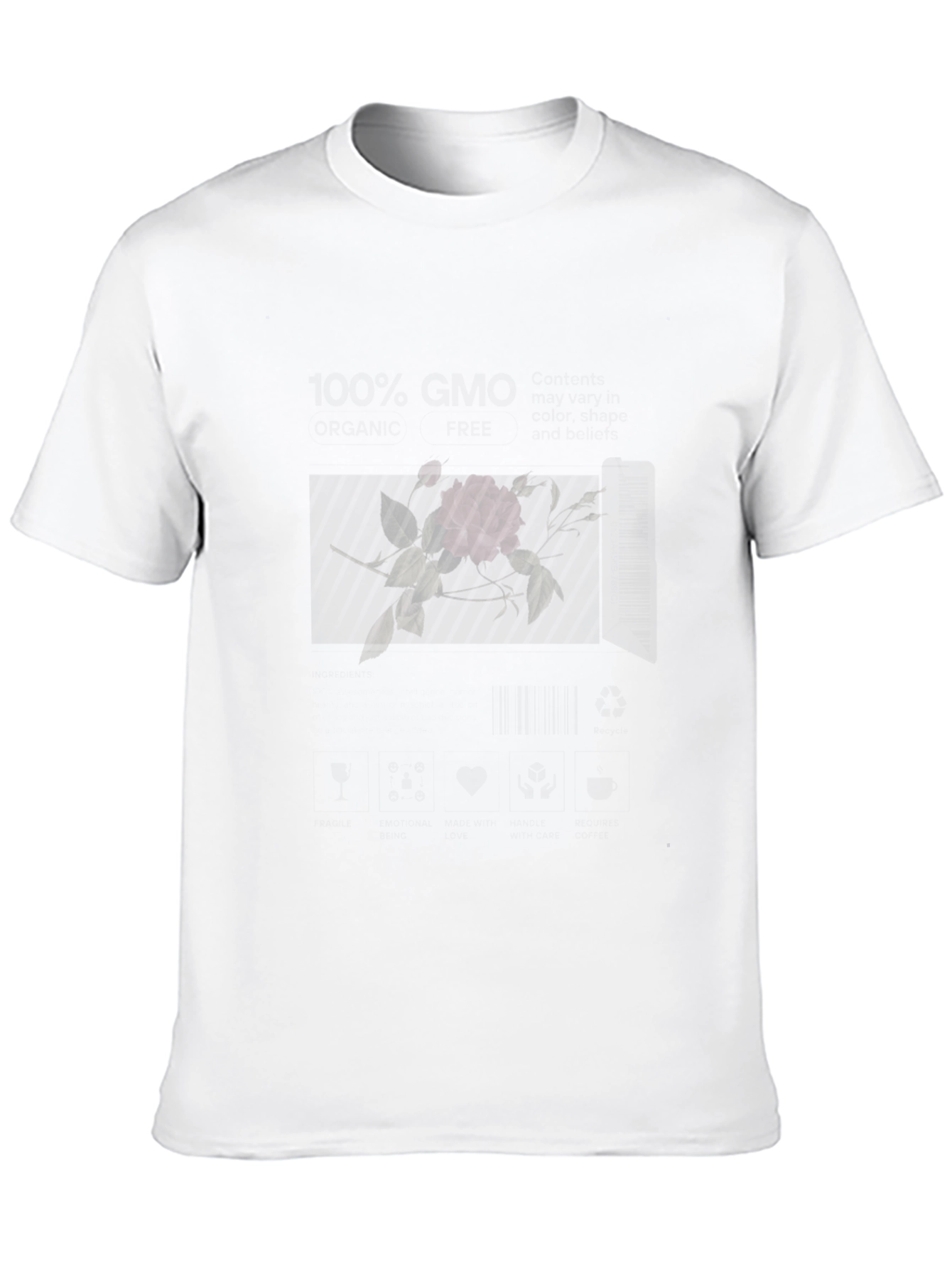 Black Rose & Keys Graphic Tee