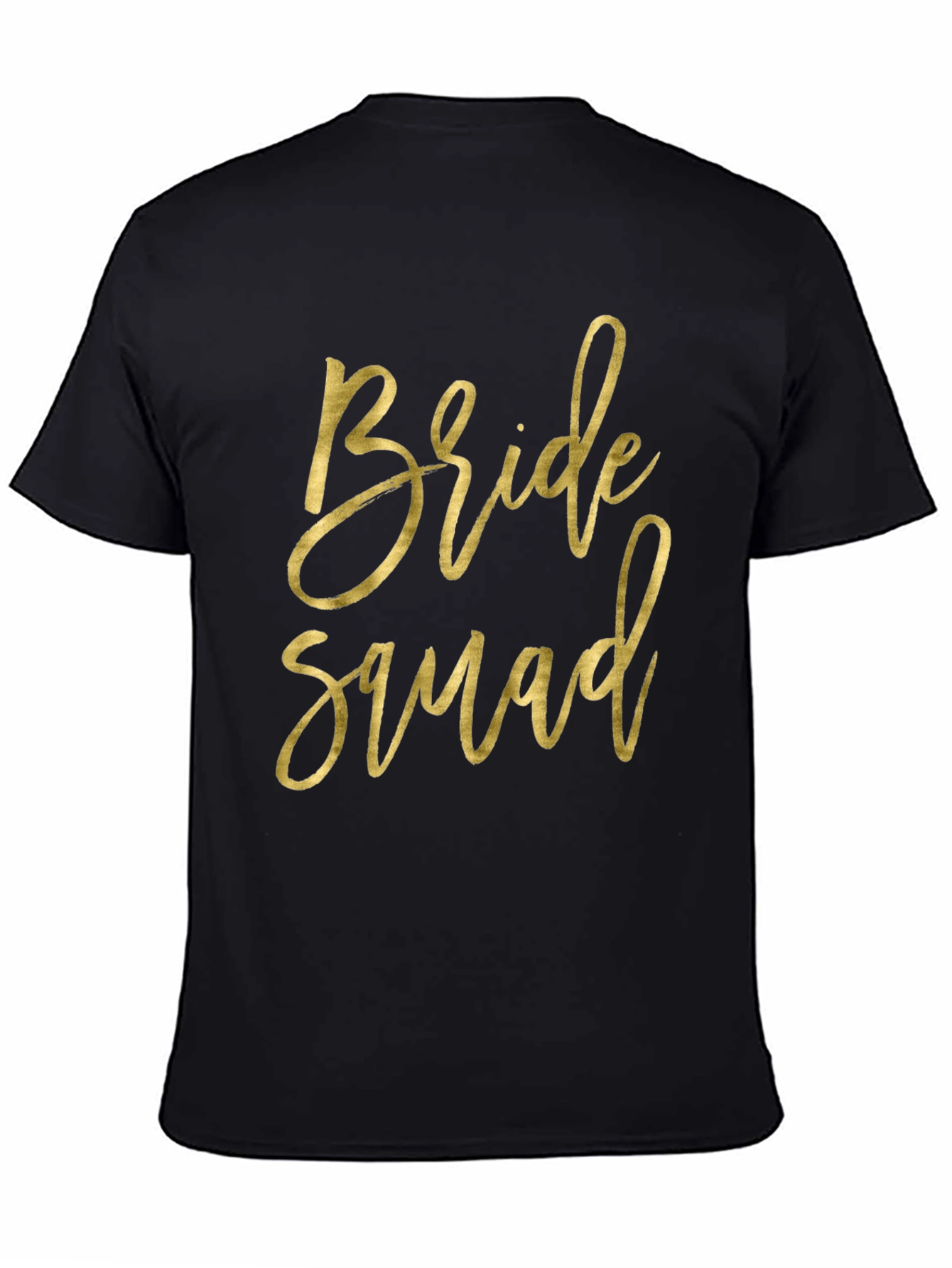 Bride Squad T-Shirt - Black Tee