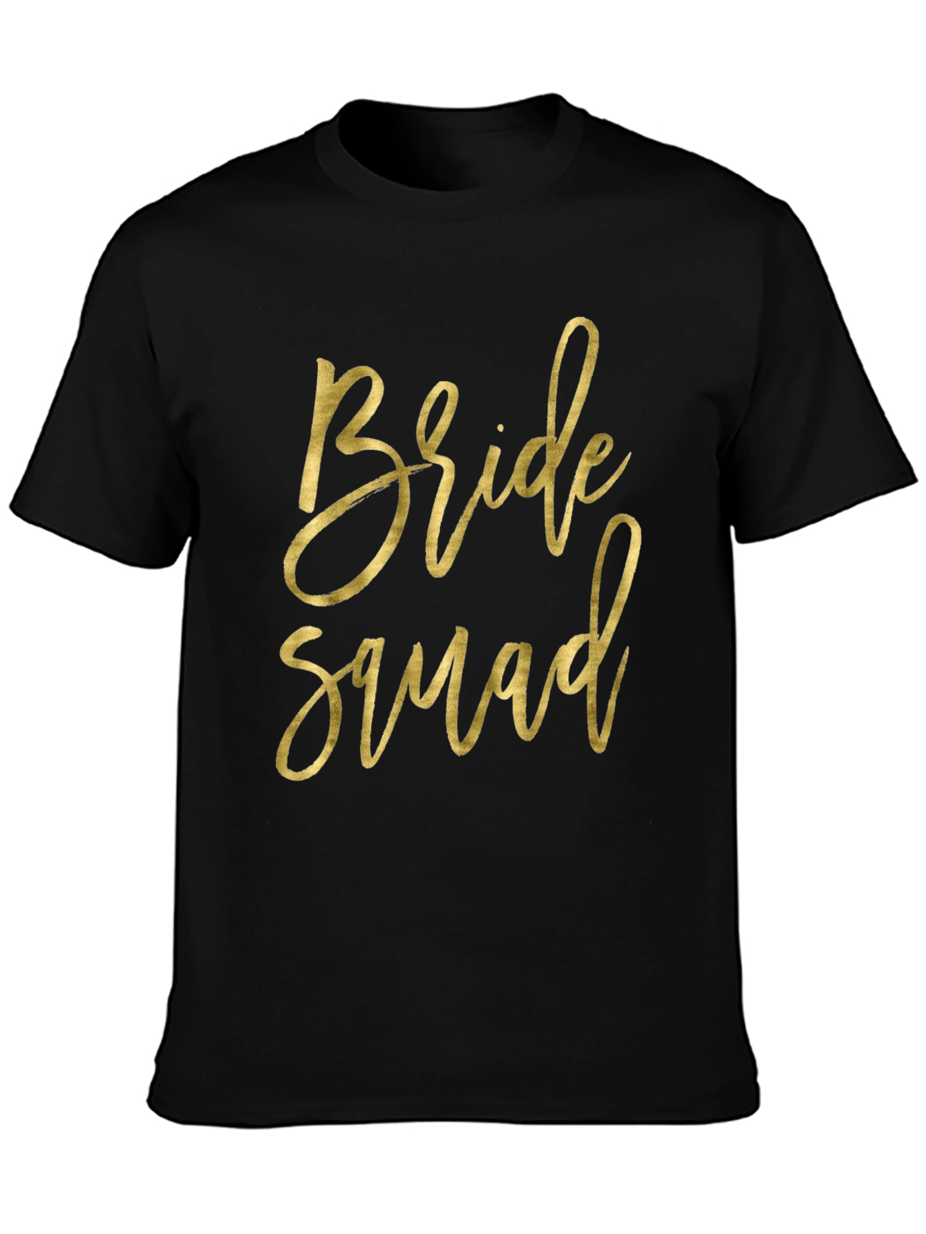 Bride Squad T-Shirt - Black Tee