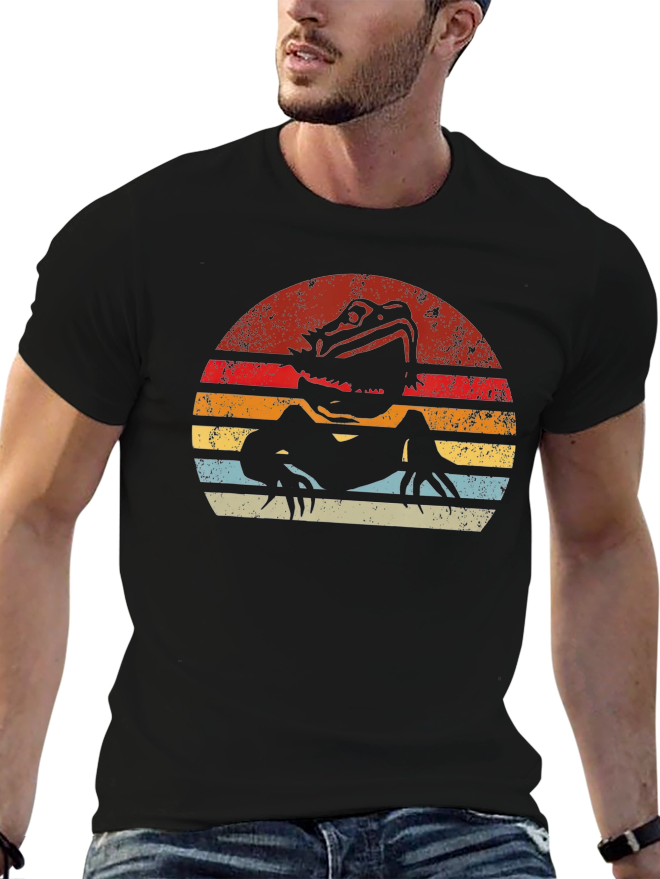 Bearded Dragon Sunset Tee