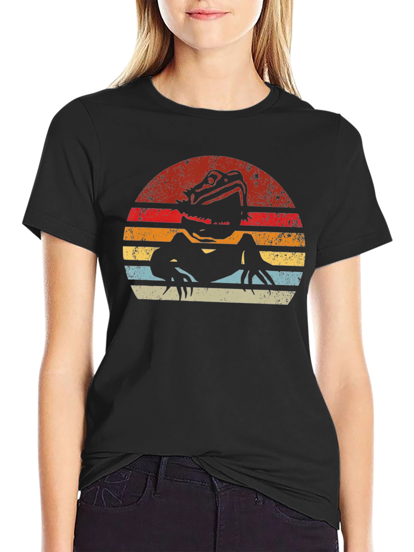 Bearded Dragon Sunset Tee