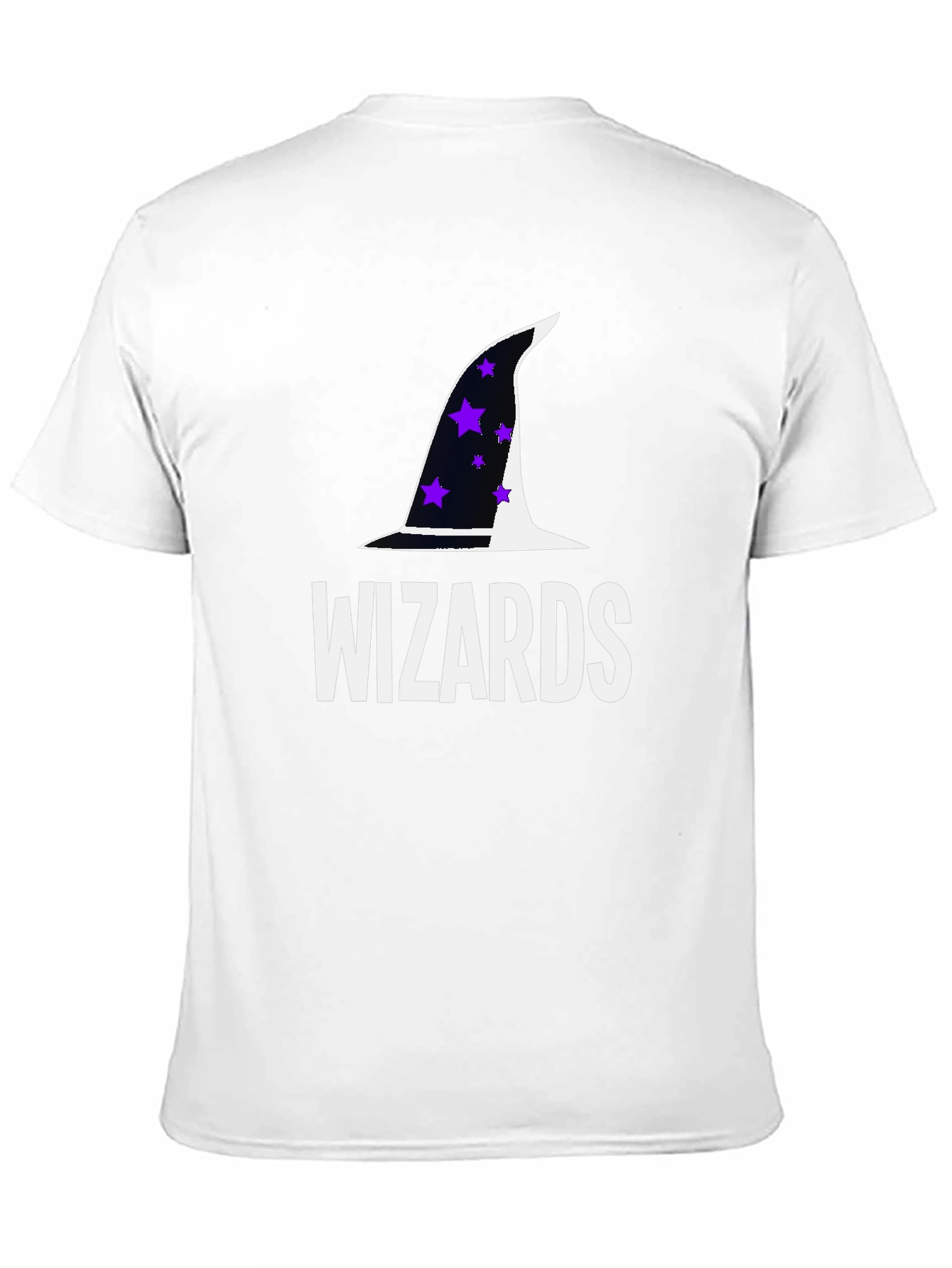 Wizards T-Shirt with Hat Graphic - Soft Cotton Tee