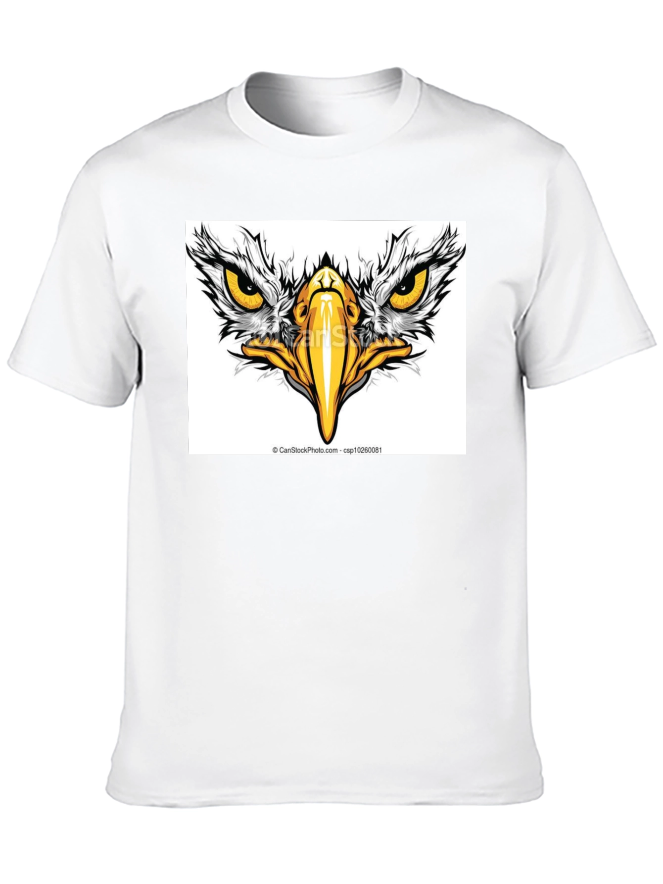 Eagle Eye Graphic Black T-Shirt