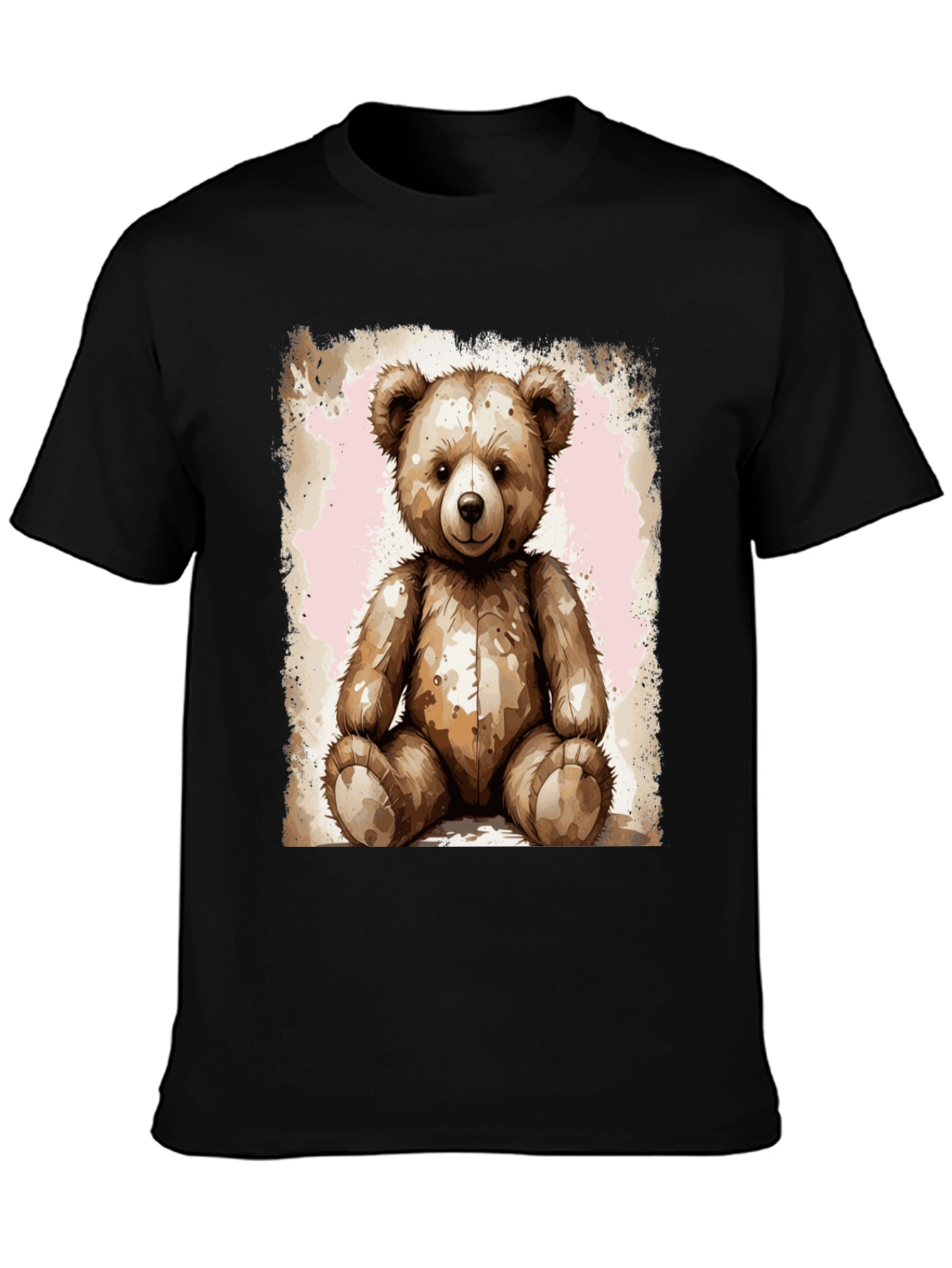 Teddy Bear Graphic Tee - Soft Plush Design