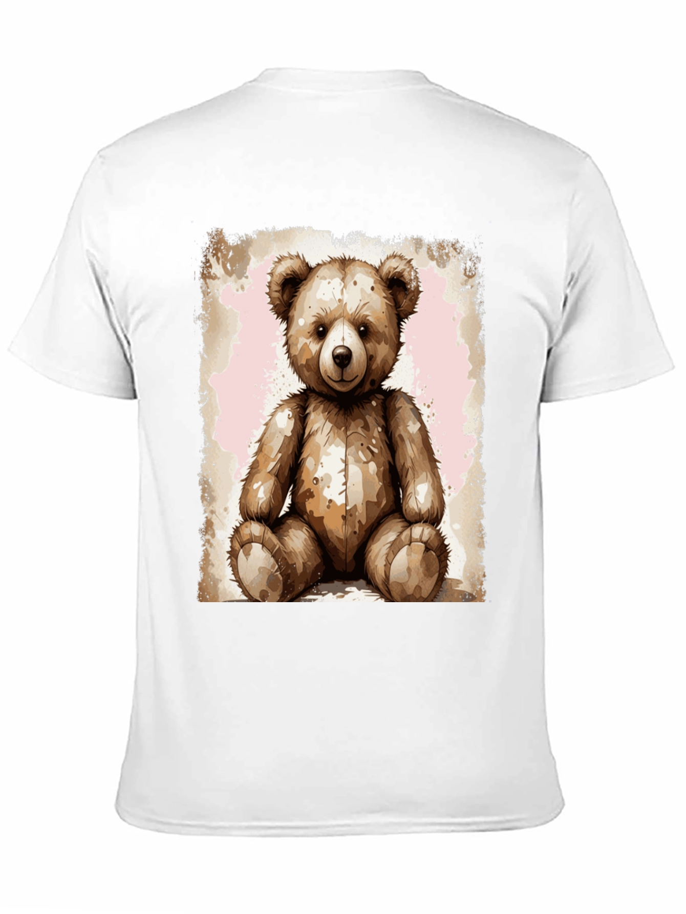 Teddy Bear Graphic Tee - Soft Plush Design