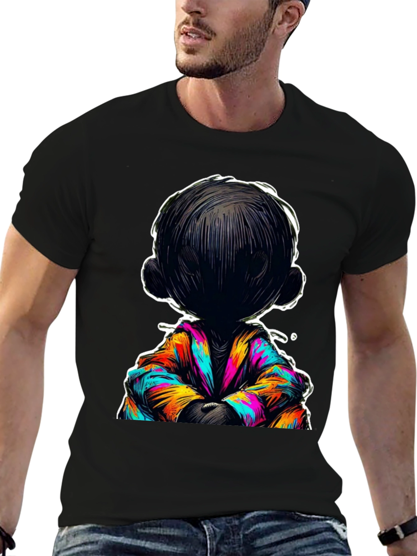 Abstract Art Graphic Tee - Bold & Stylish