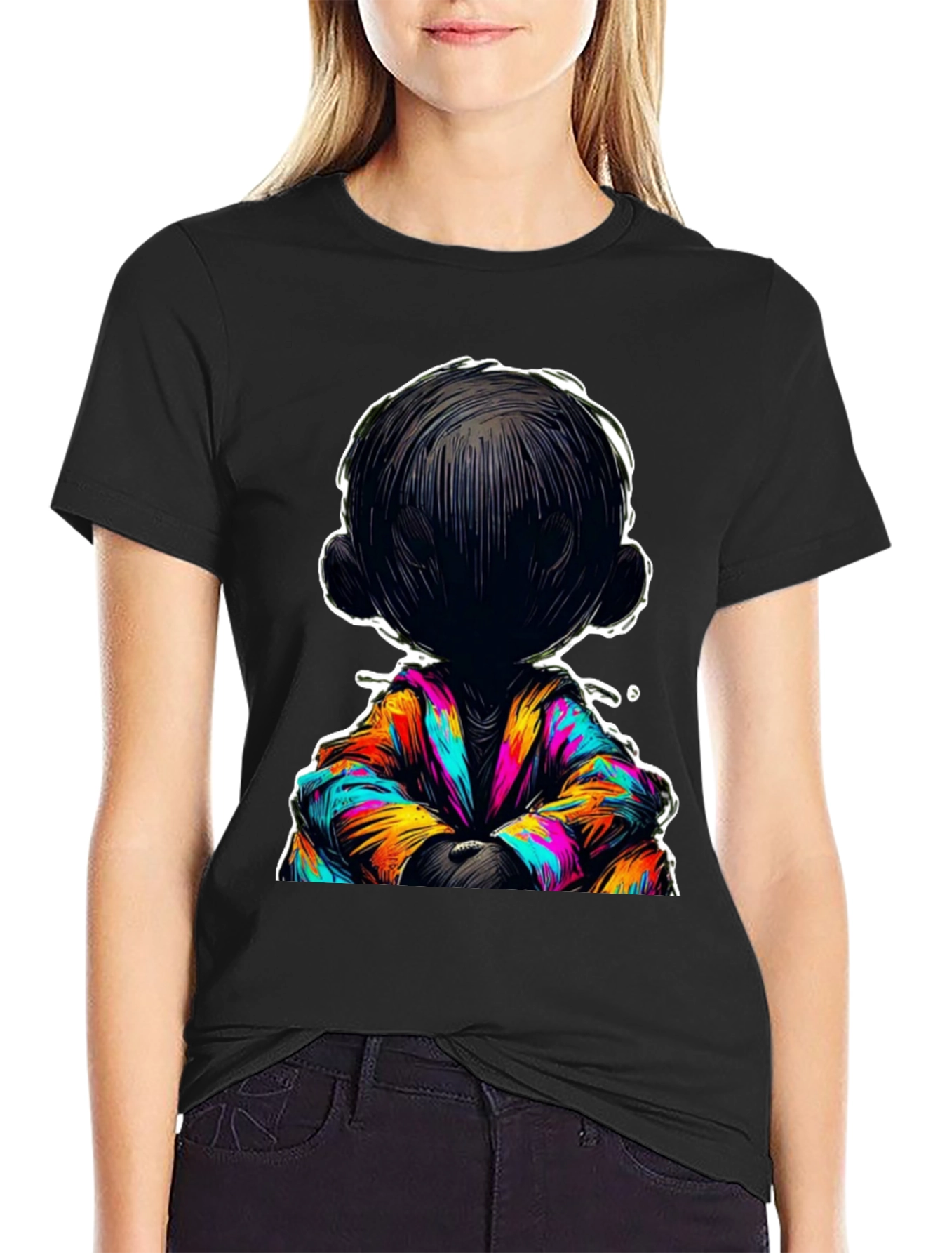 Abstract Art Graphic Tee - Bold & Stylish