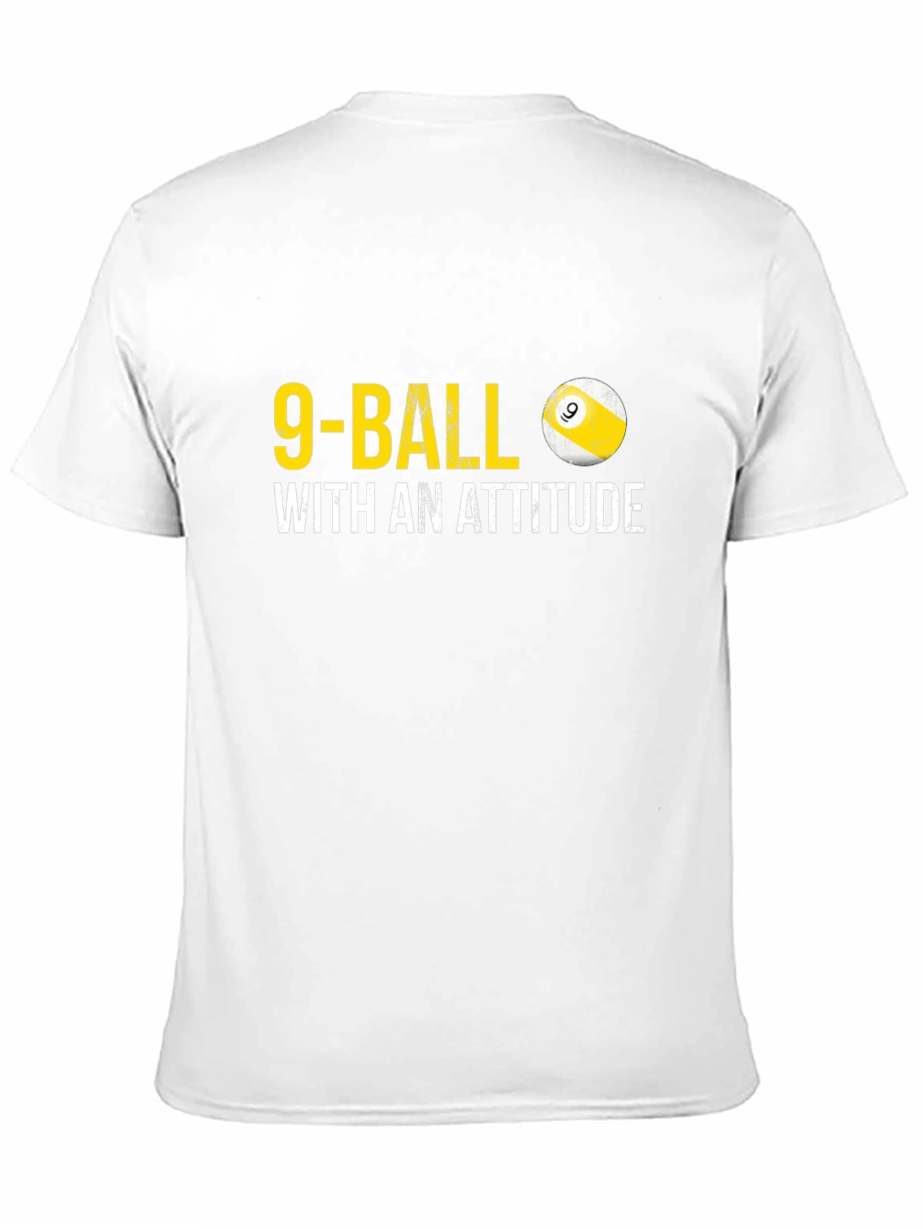 9-Ball With An Attitude Graphic T-Shirt