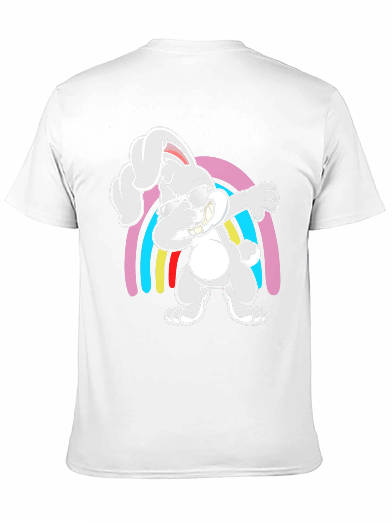 Dabbing Bunny T-Shirt - Fun Graphic Tee