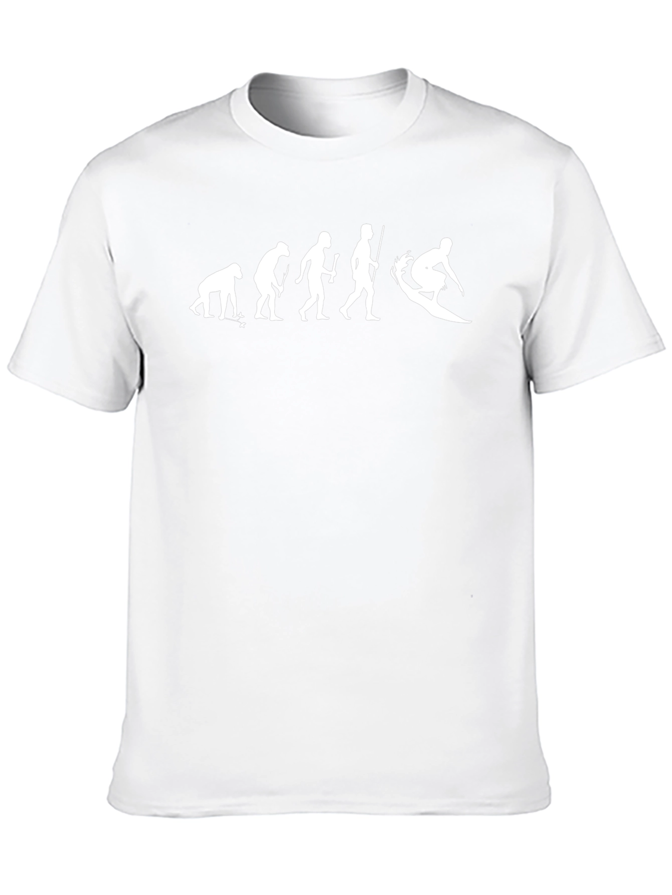 Evolution of Surfing Mens T-Shirt