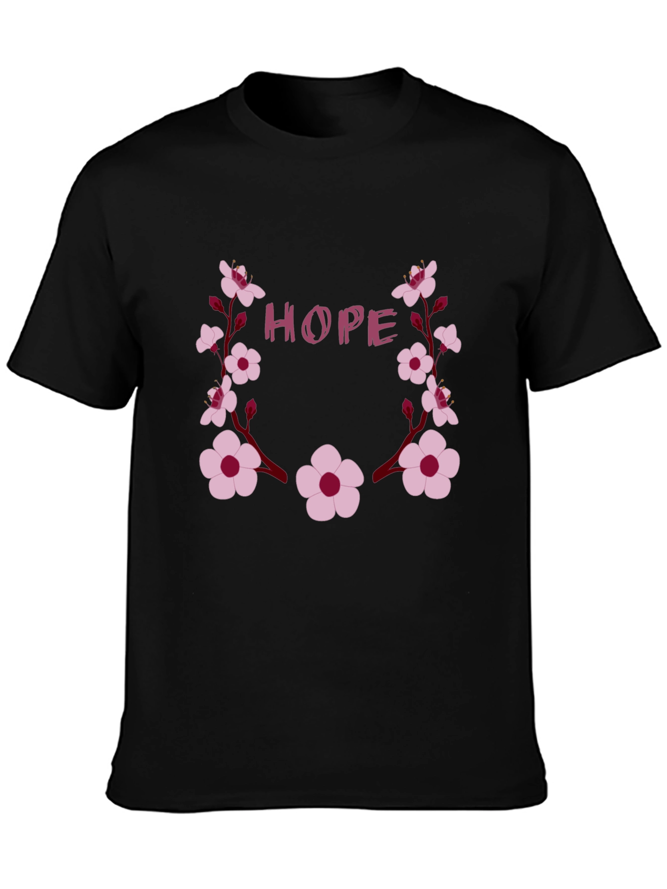 Hope Floral Graphic T-Shirt