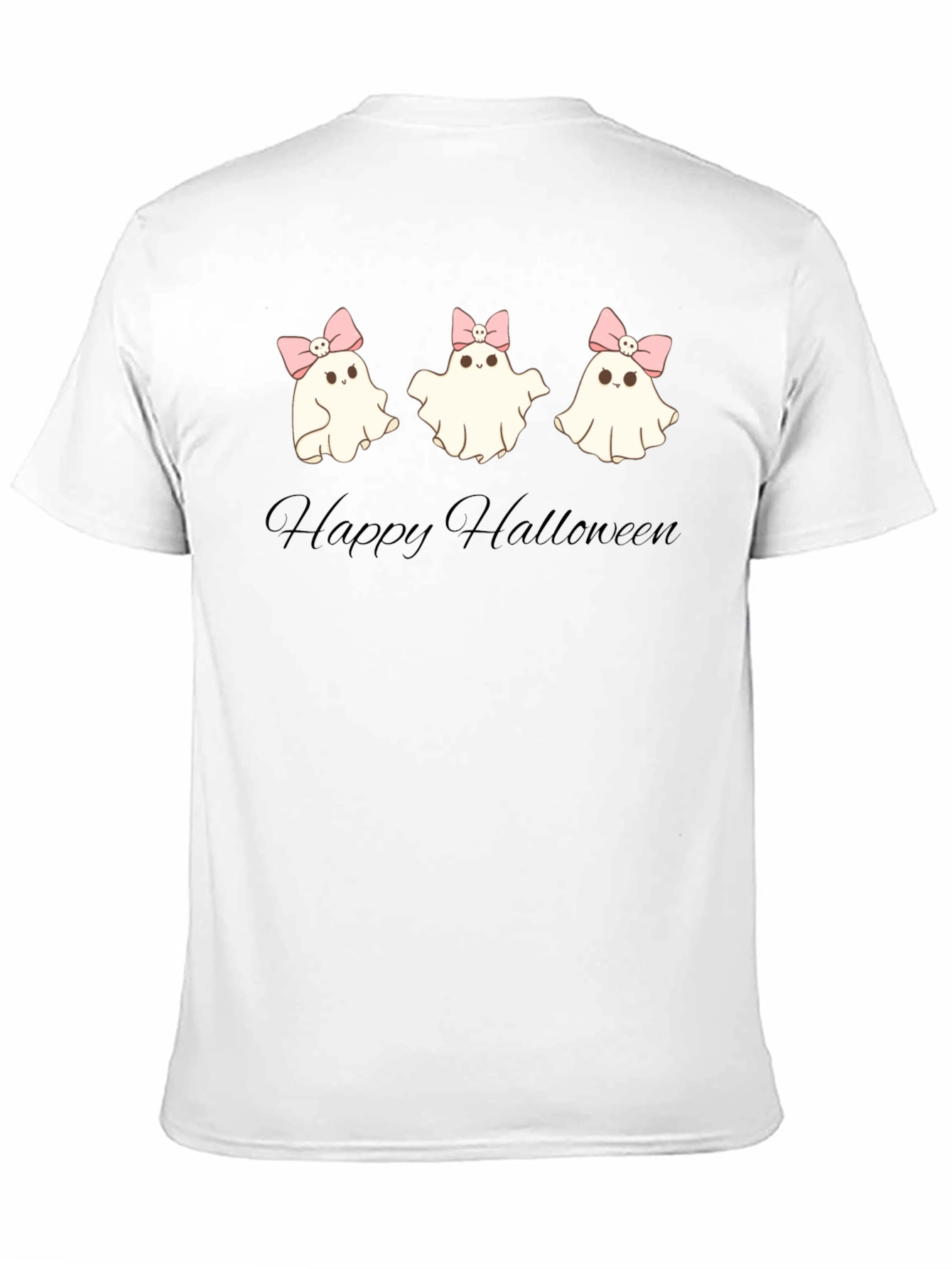 Cute Halloween Ghost T-Shirt - Spooky Season Apparel