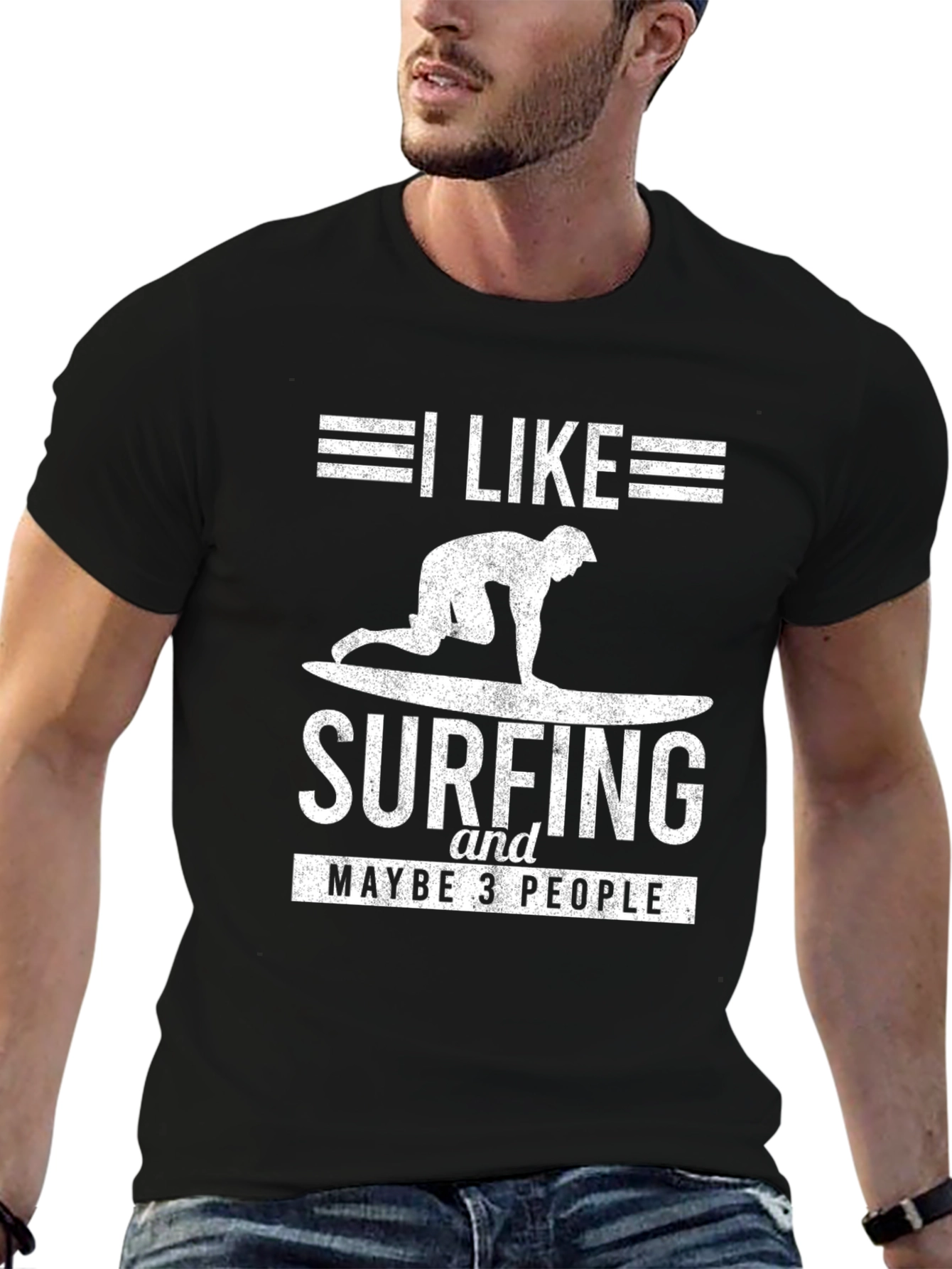 I Like Surfing T-Shirt - Unique Graphic Tee